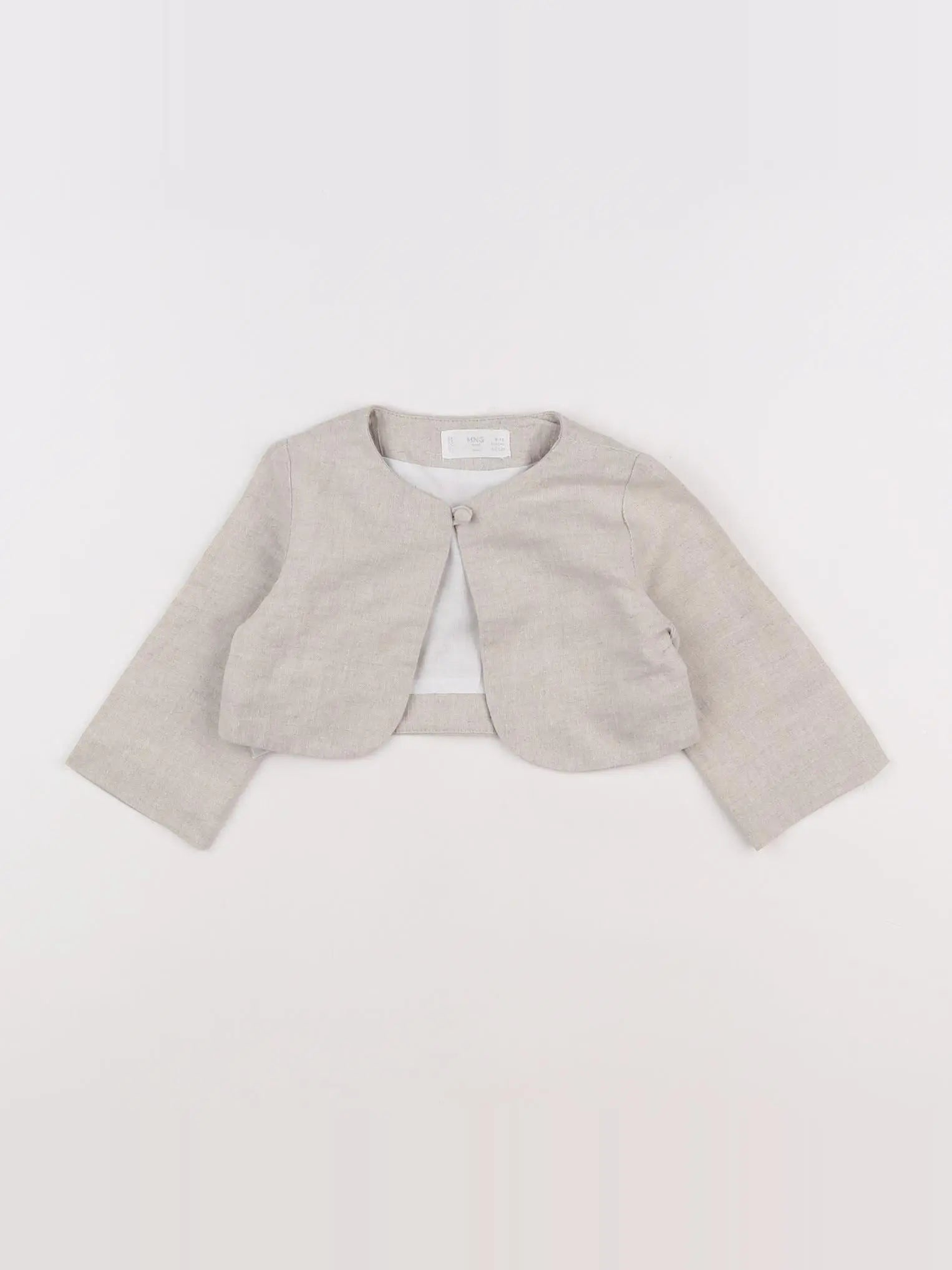 Mango - veste beige - 9/12 mois