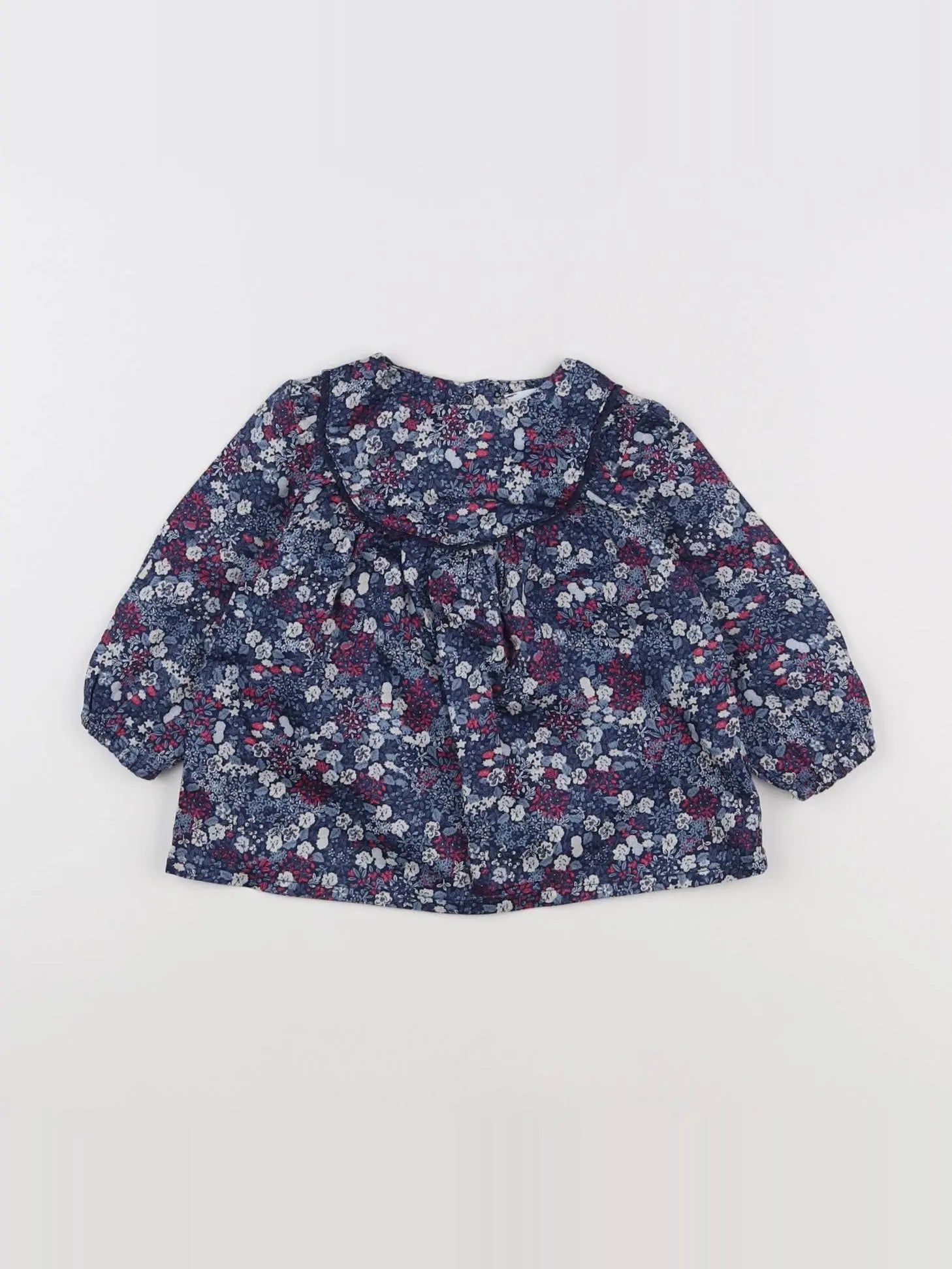 Tape à l'oeil - blouse bleu - 6 mois