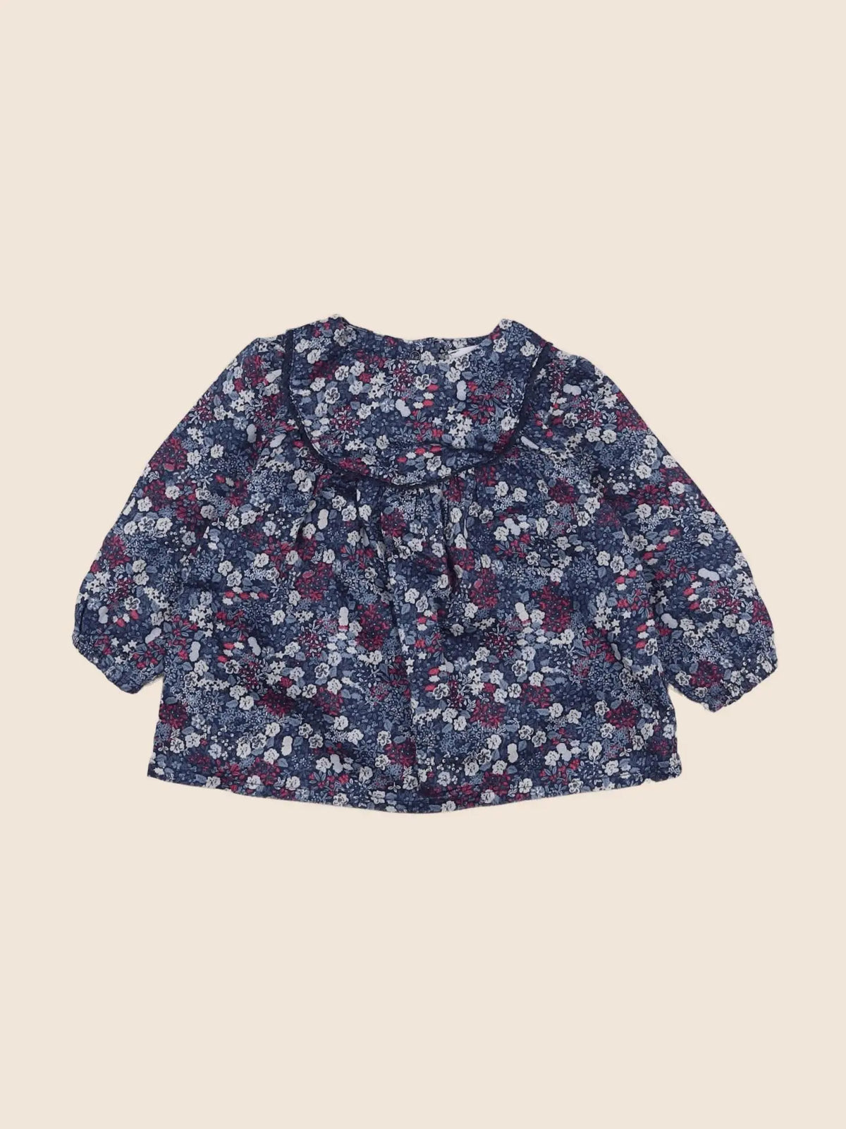 Tape à l'oeil - blouse bleu - 6 mois