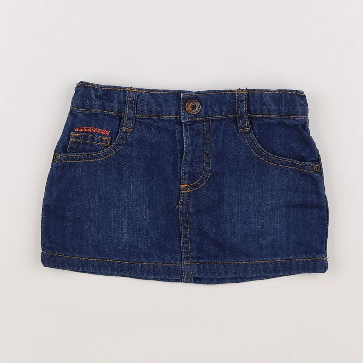 Vertbaudet - jupe bleu - 18 mois