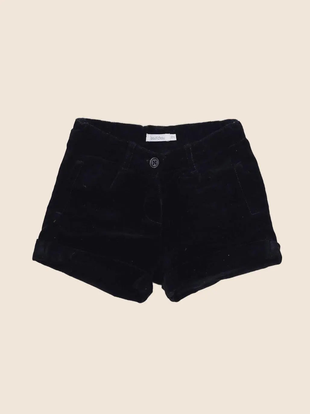 Boutchou - short bleu - 12 mois