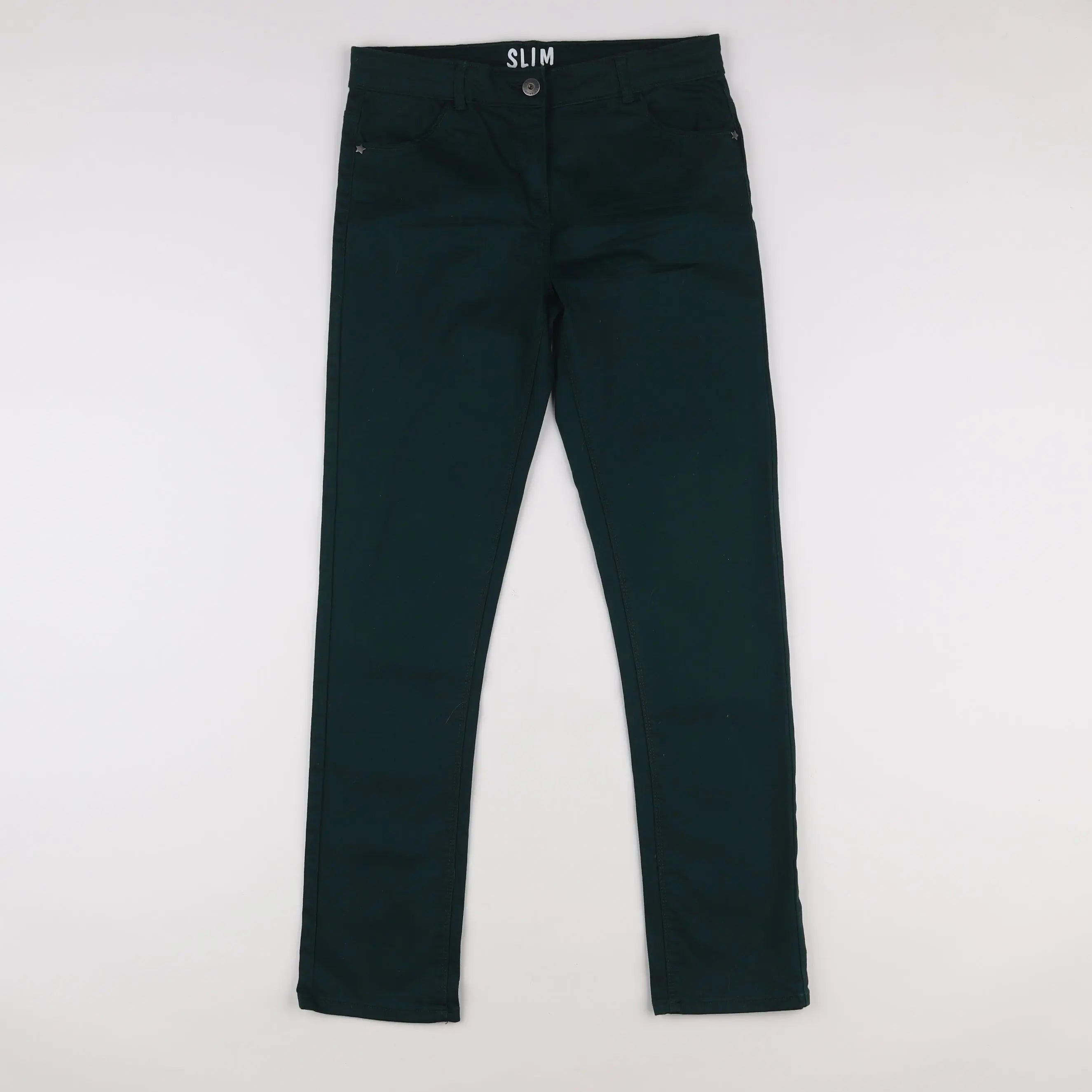 Vertbaudet - jean vert - 12 ans