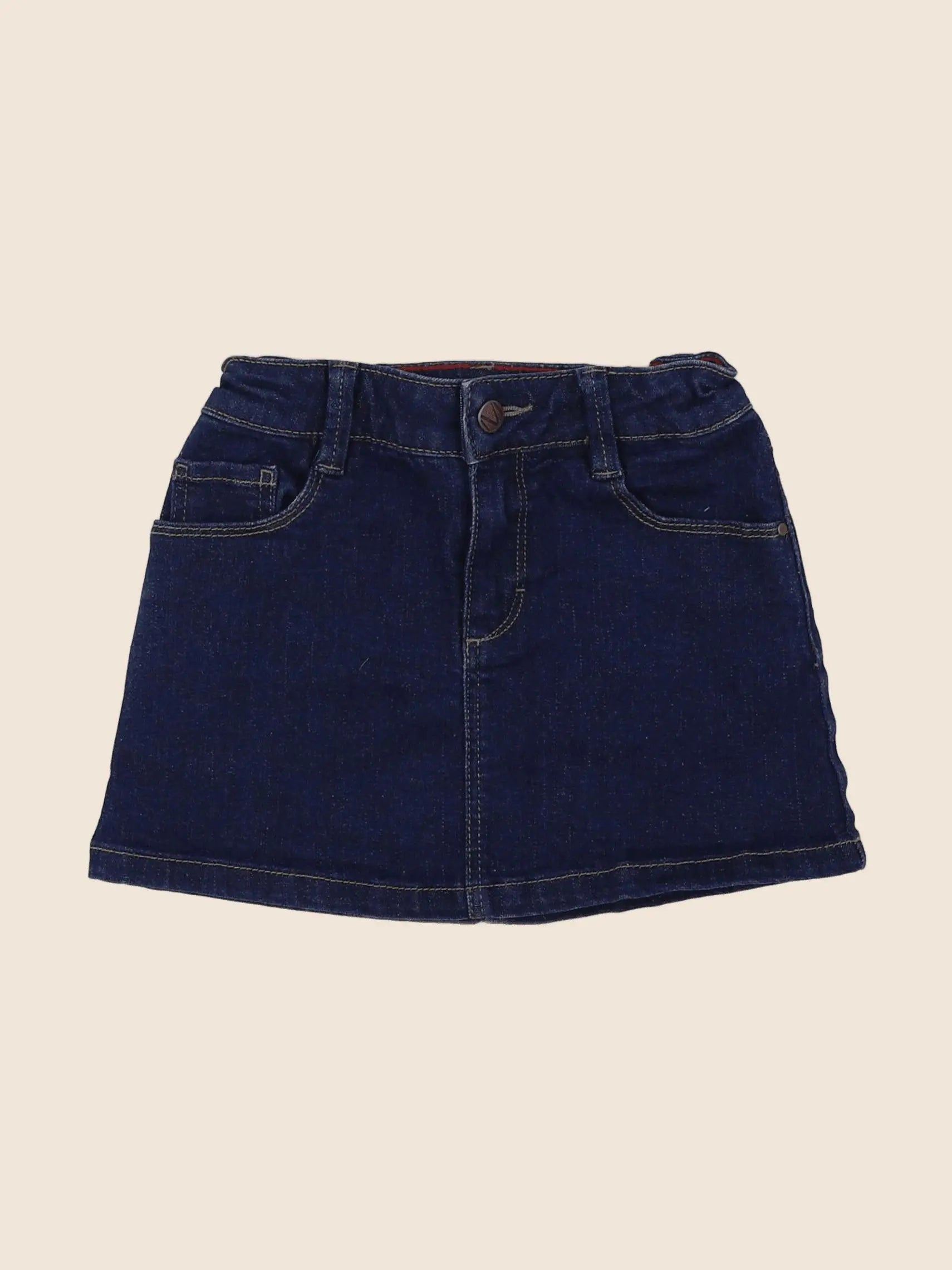 Monoprix - jupe bleu - 4 ans