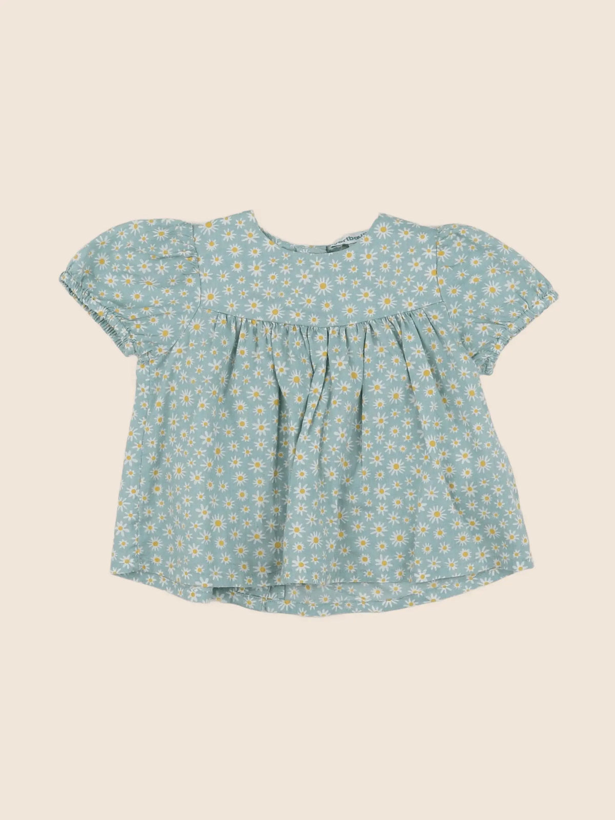 Vertbaudet - robe vert - 6 mois