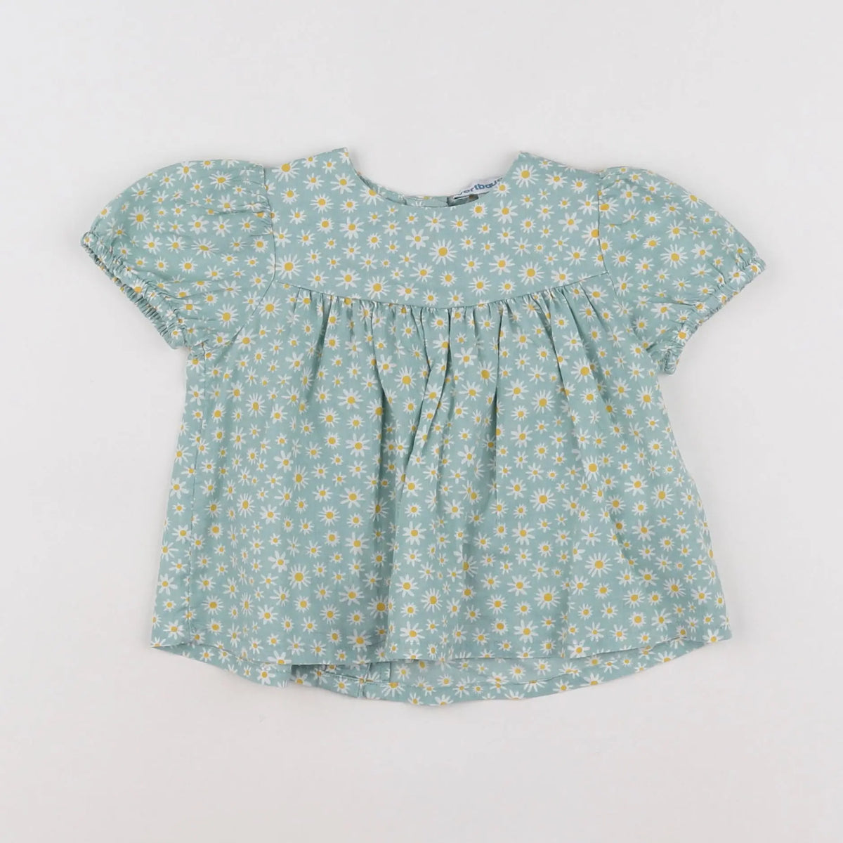 Vertbaudet - robe vert - 6 mois