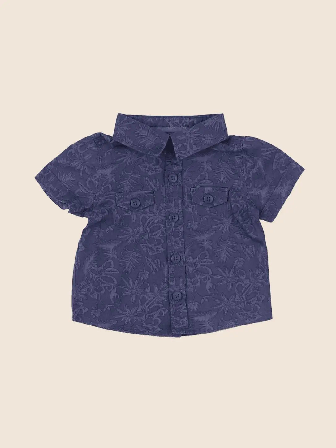 Tape à l'oeil - chemise bleu - 3 mois