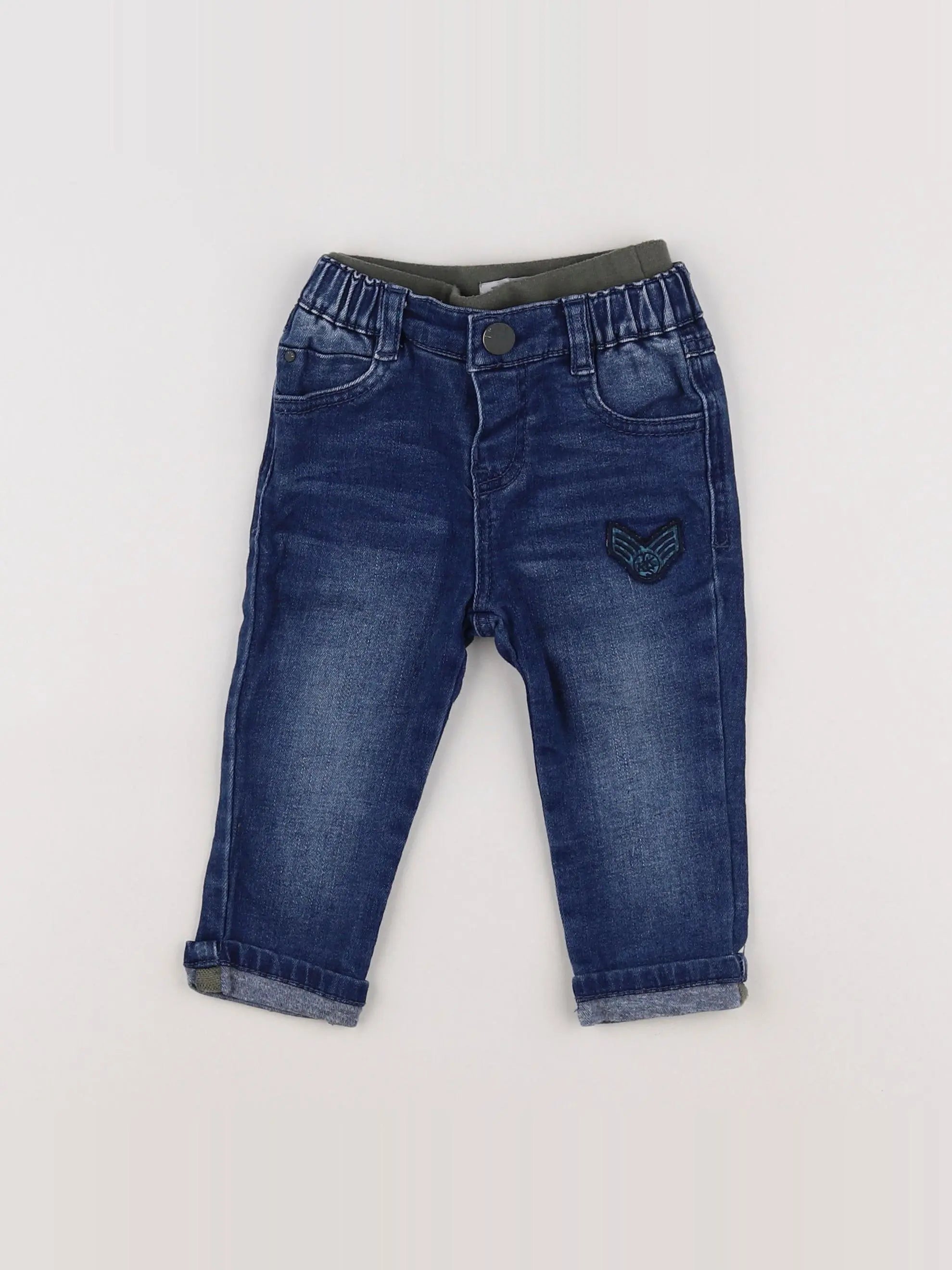 IKKS - jean bleu - 12 mois