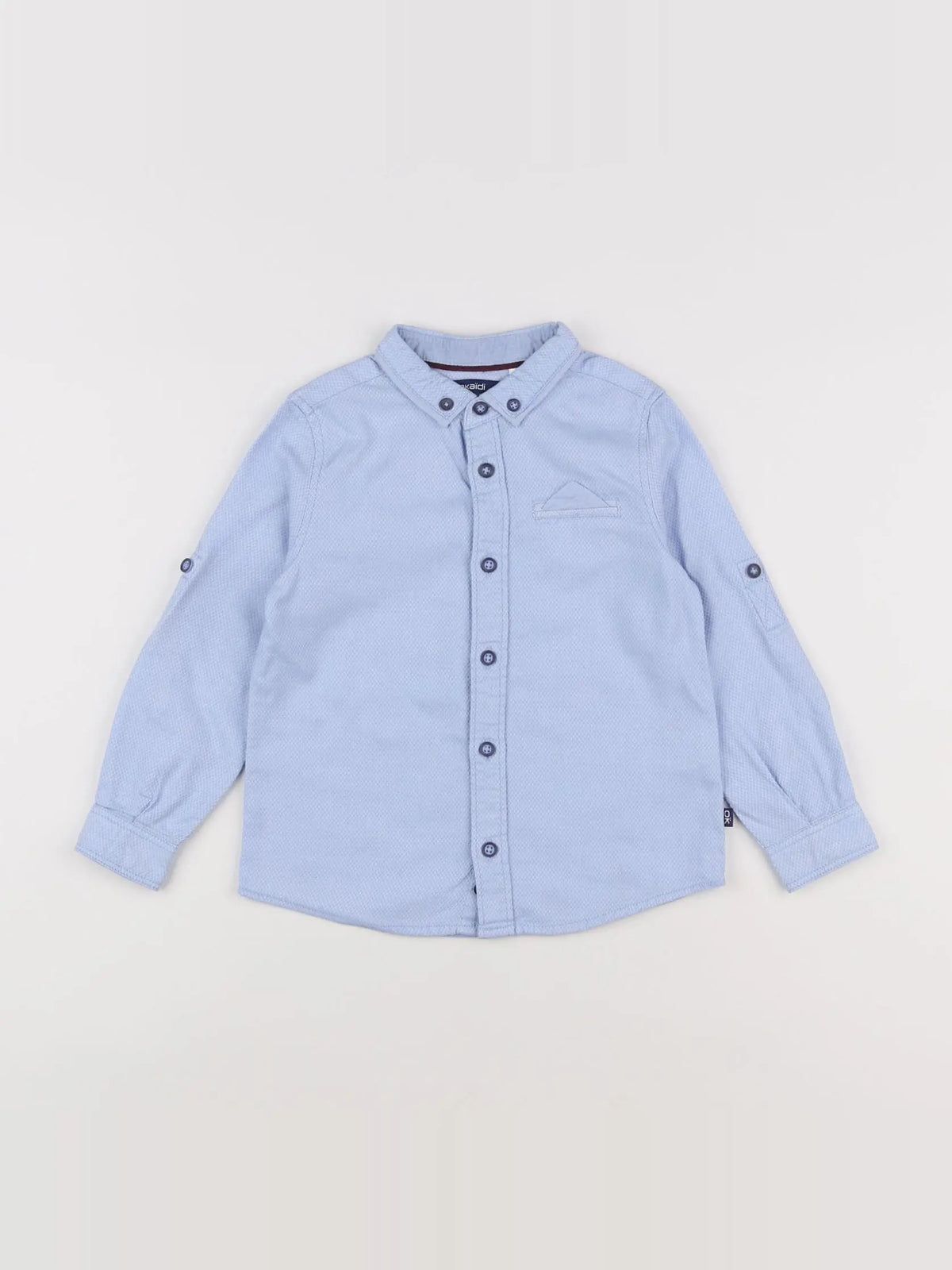 Okaidi - chemise bleu - 3 ans