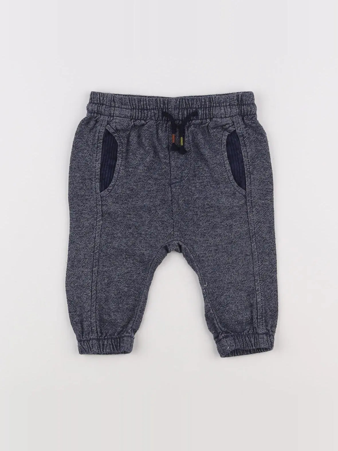 Zara - jogging bleu - 6/9 mois