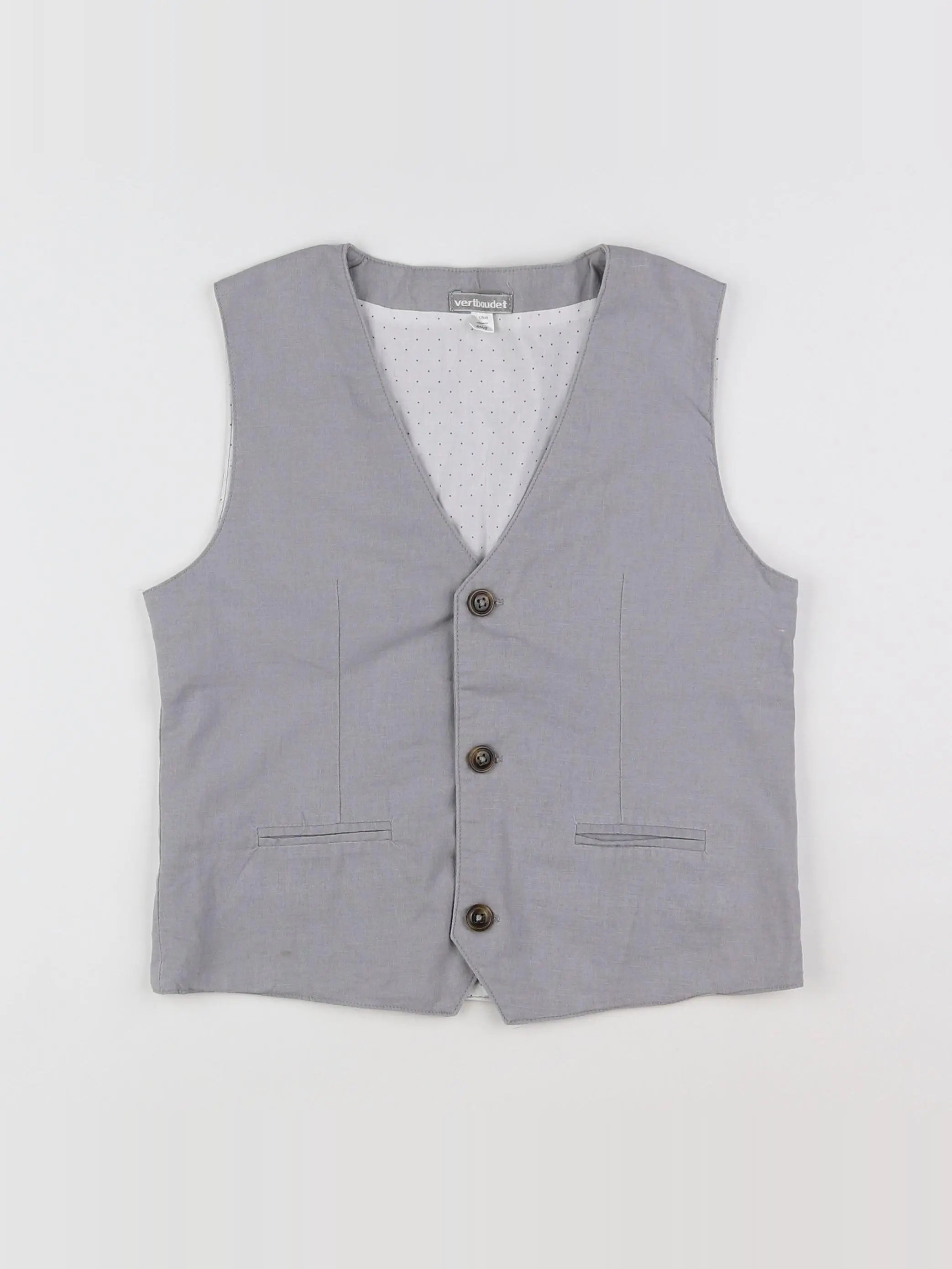 Vertbaudet - veste gris - 5 ans