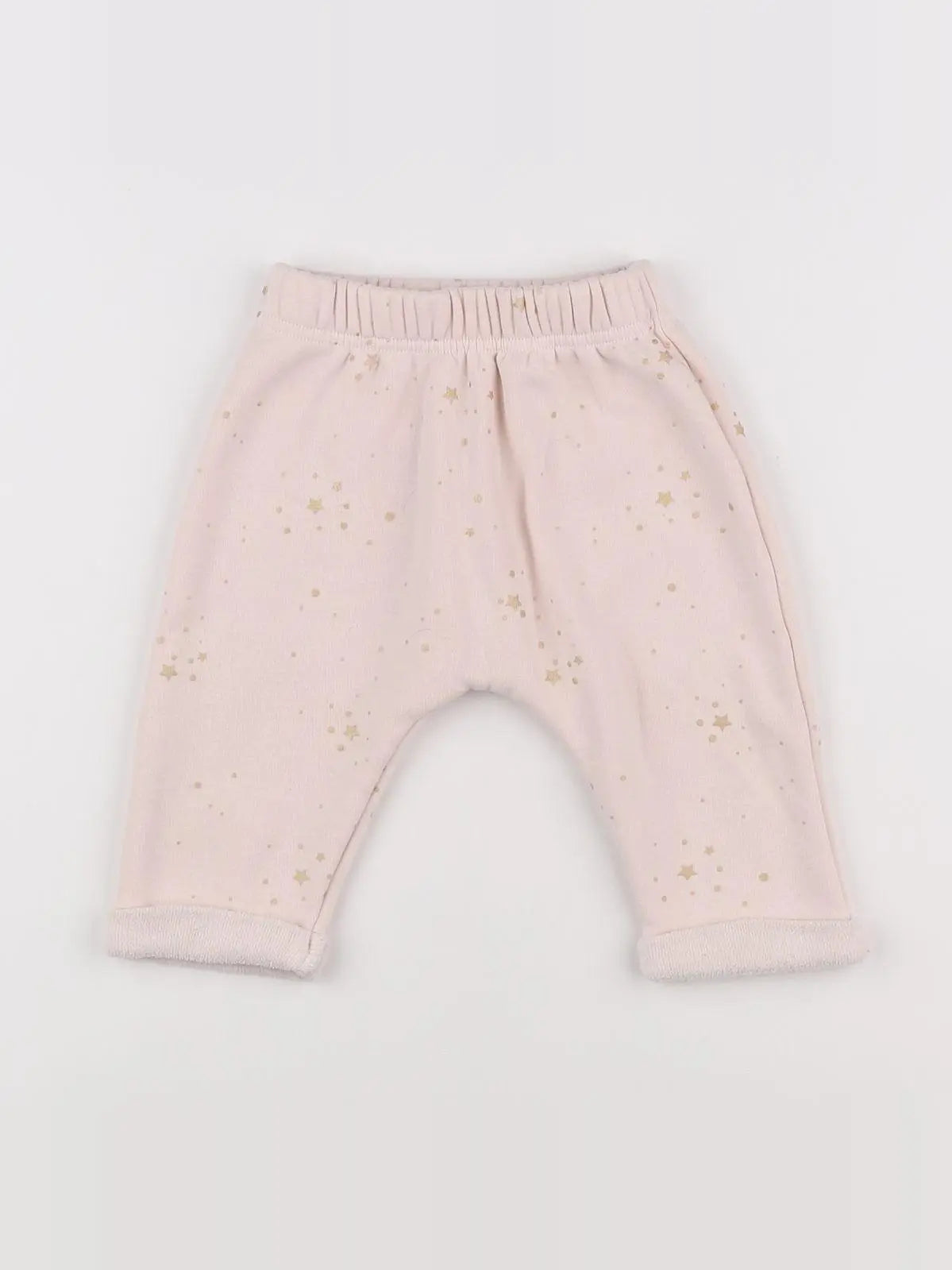 Vertbaudet - pantalon rose - 9 mois