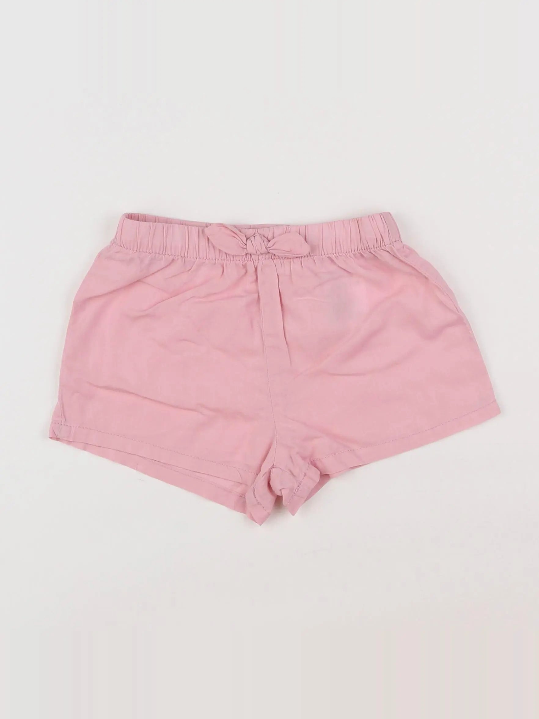 H&M - short rose - 9/12 mois