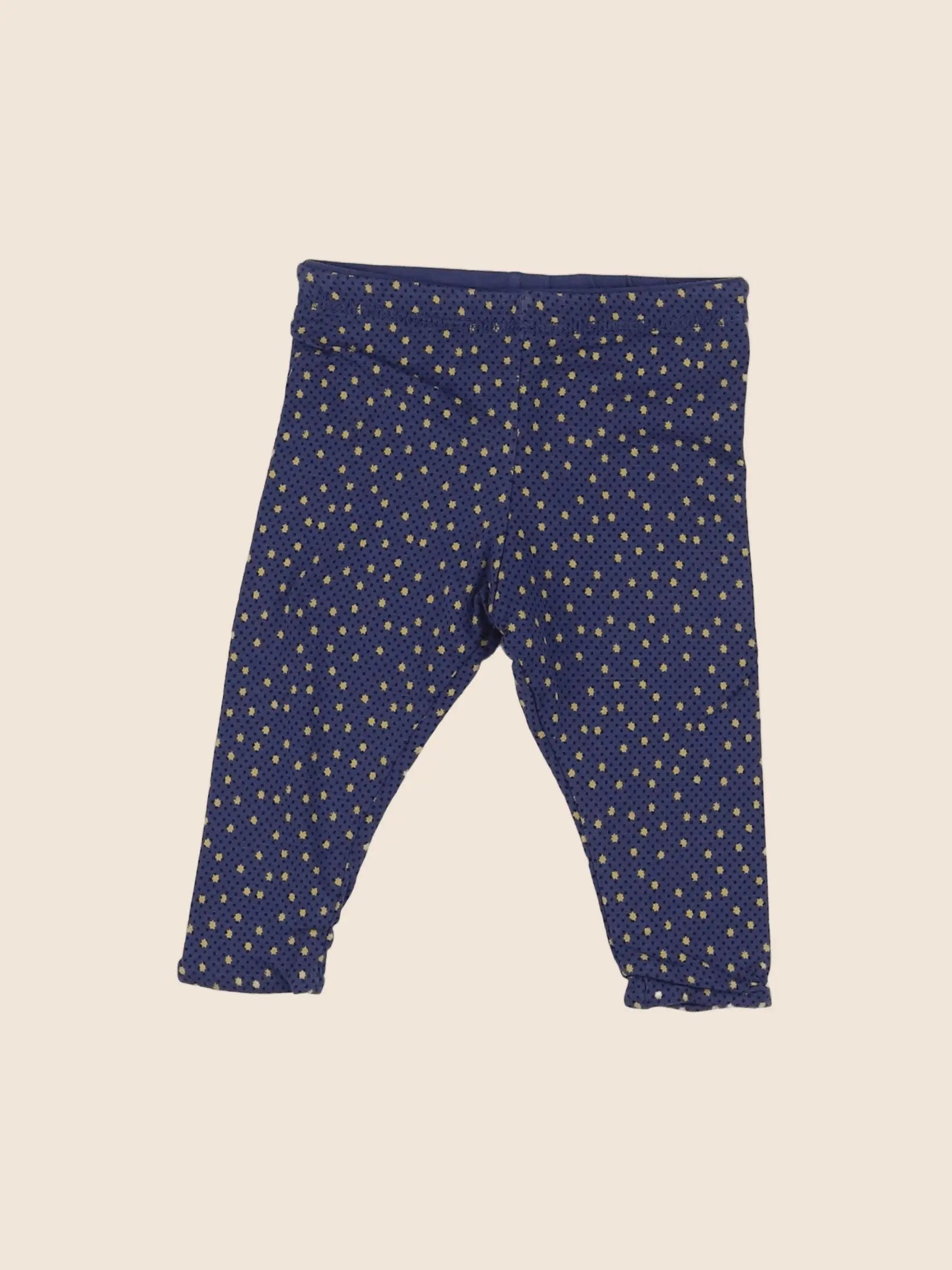 Catimini - legging bleu, jaune - 6 mois