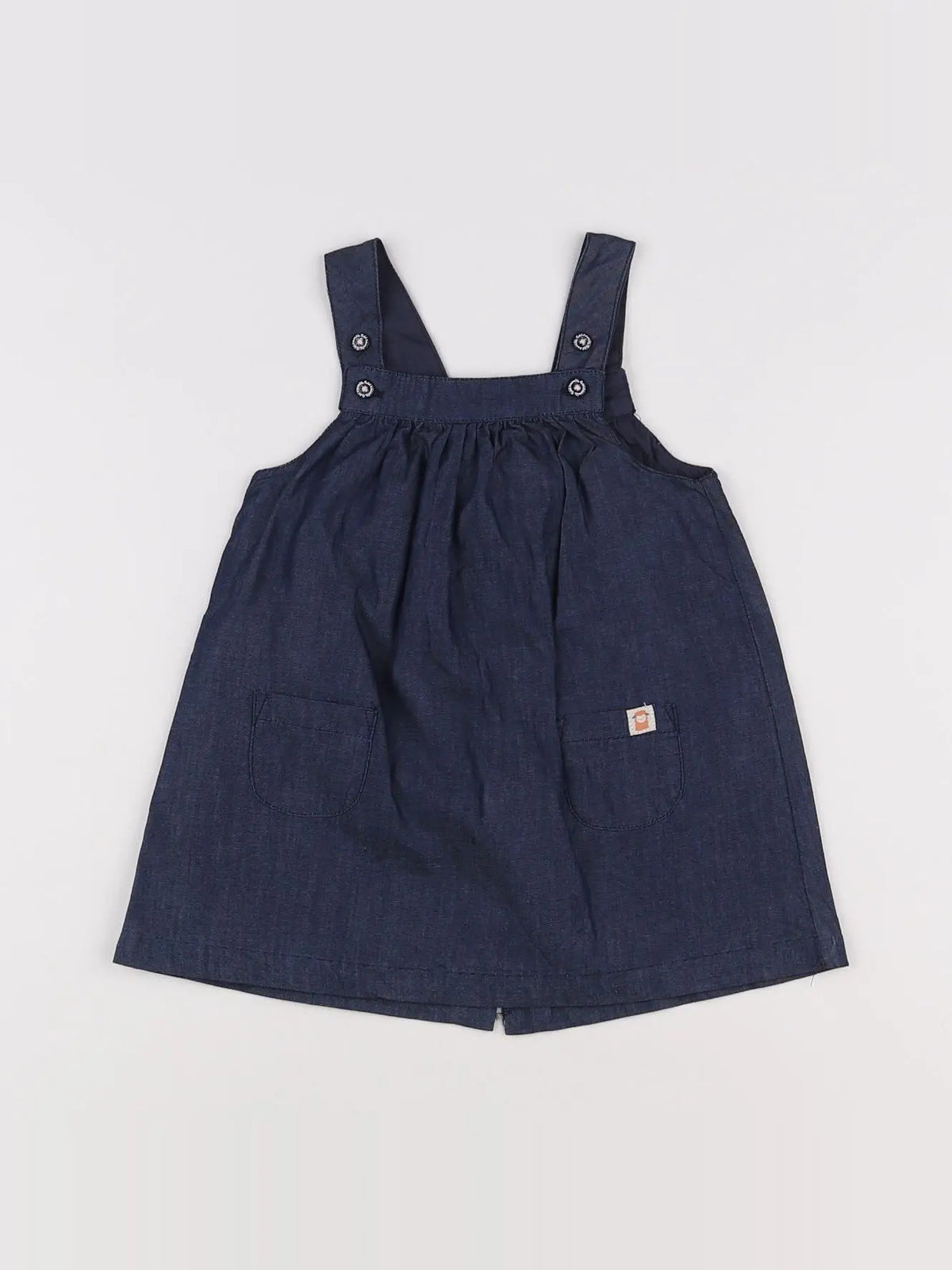 Cadet Rousselle - robe bleu - 12 mois