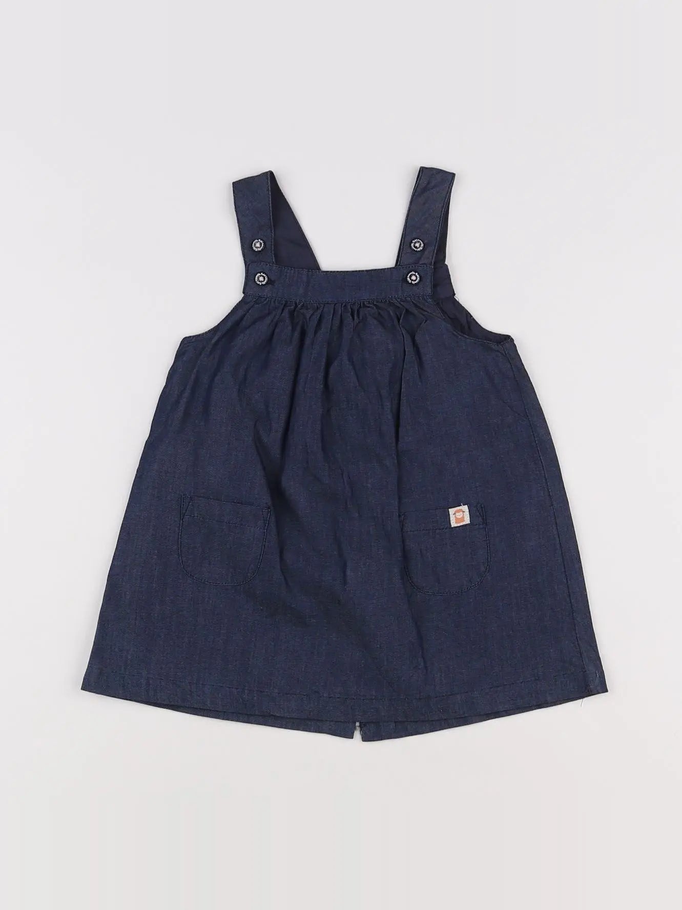 Cadet Rousselle - robe bleu - 12 mois