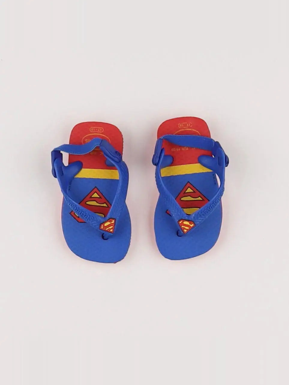 Havaianas - tongs bleu, rouge - pointure 17/18