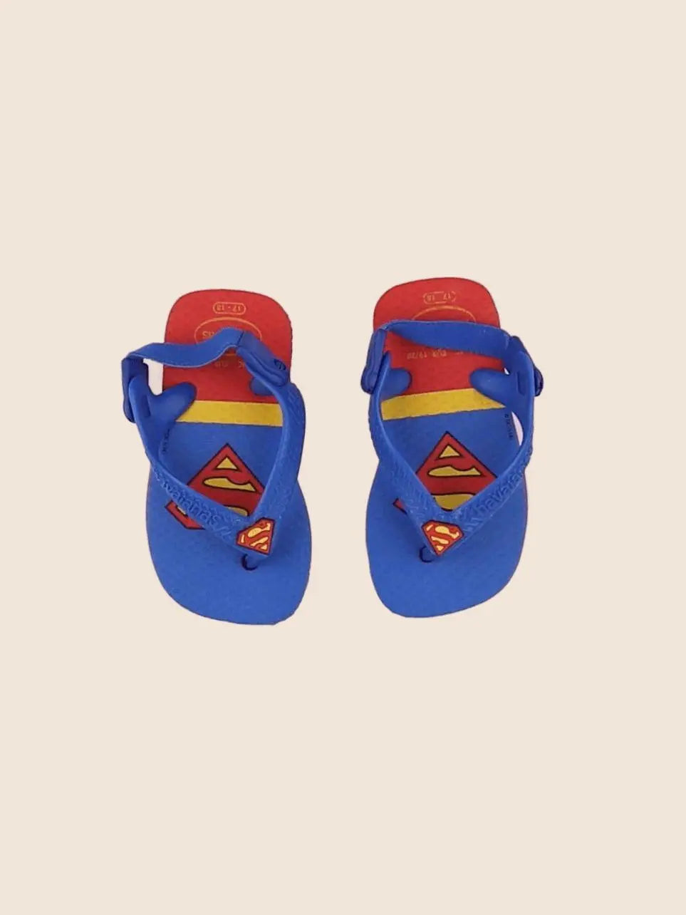 Havaianas - tongs bleu, rouge - pointure 17/18