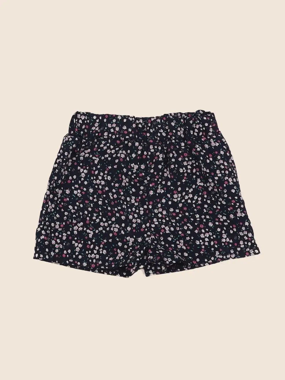 Little Cigogne - short bleu - 12 mois