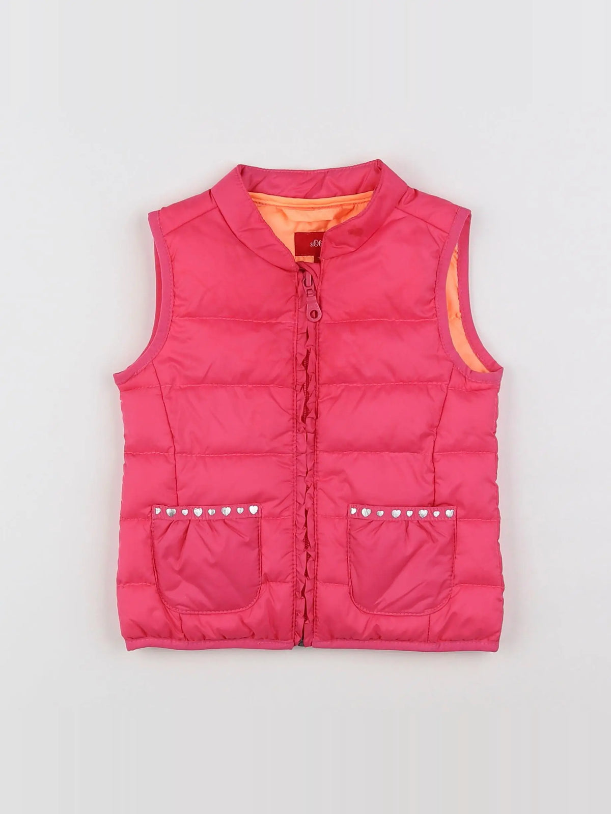 s.Oliver - doudoune rose - 9 mois