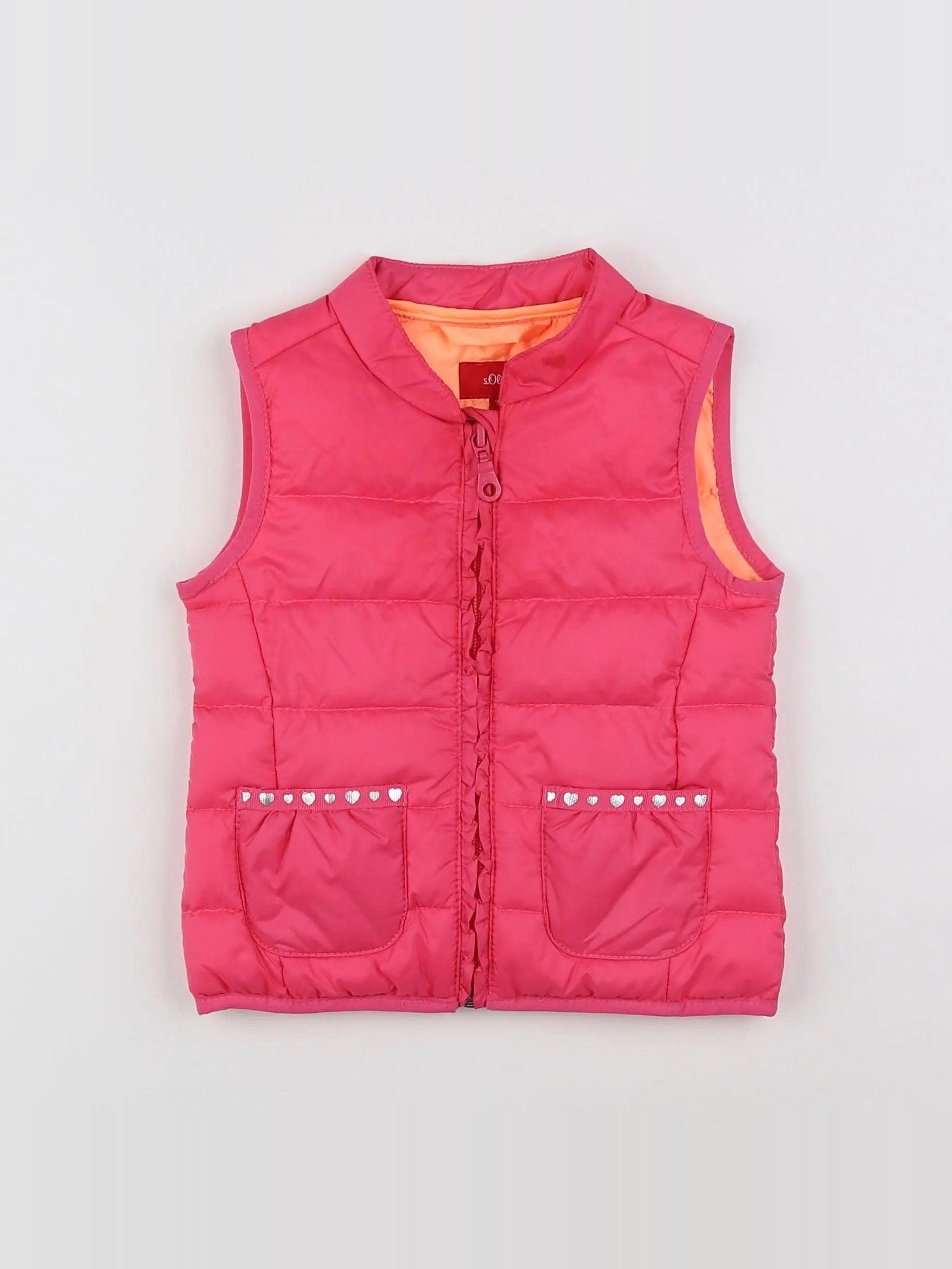 s.Oliver - doudoune rose - 9 mois