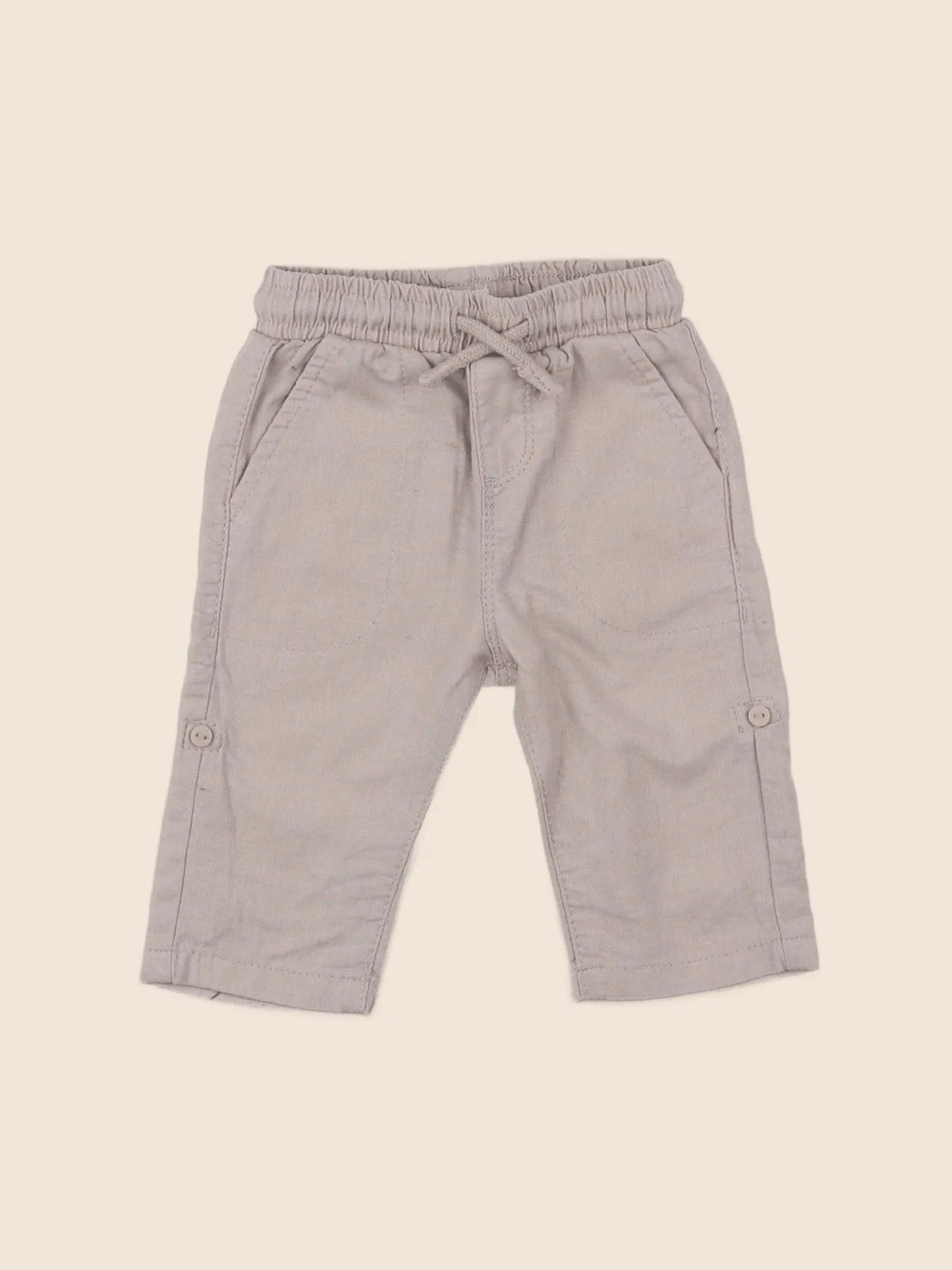 Vertbaudet - pantalon beige - 3 mois