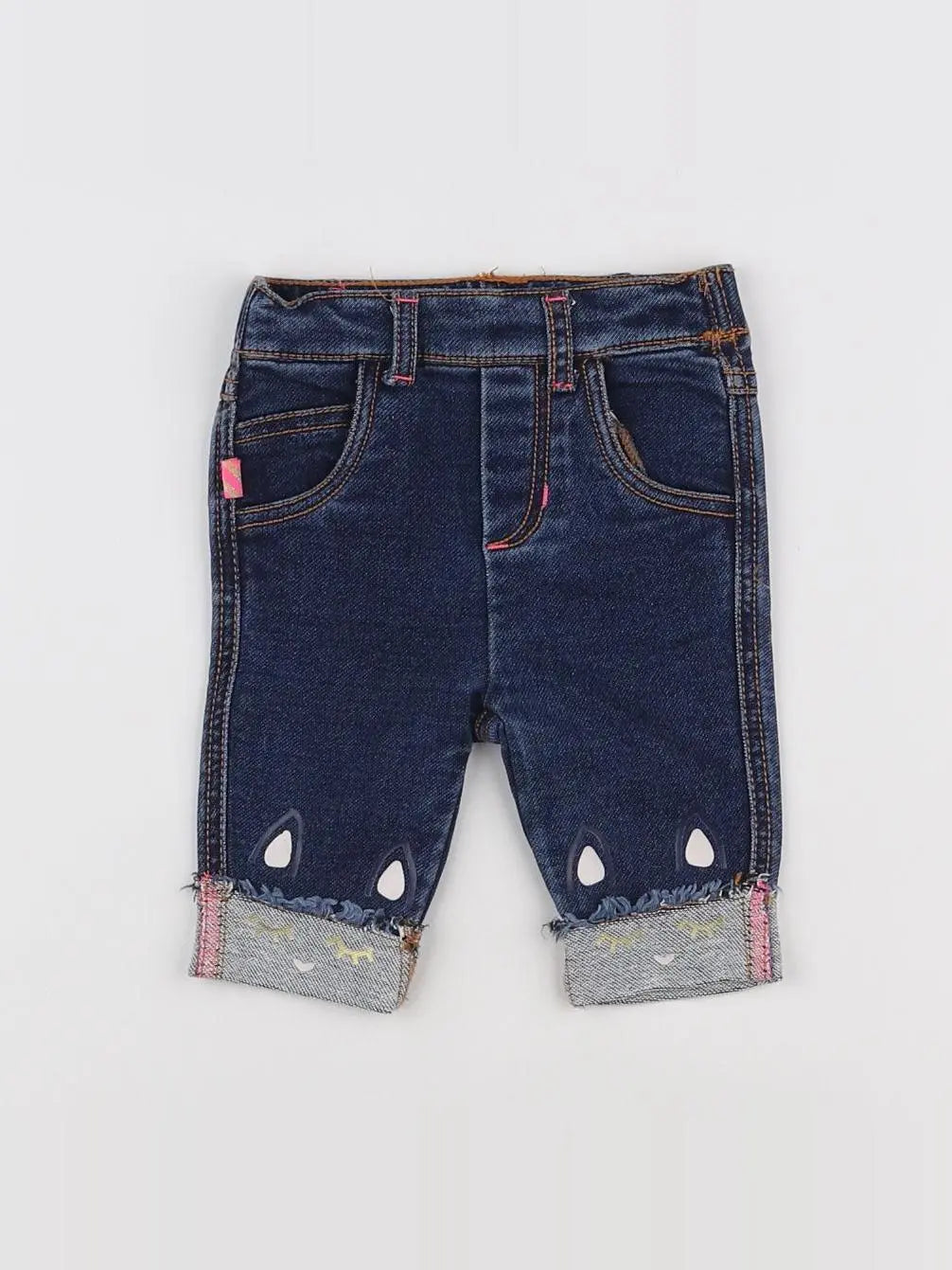 Billie Blush - jean bleu - 3 mois