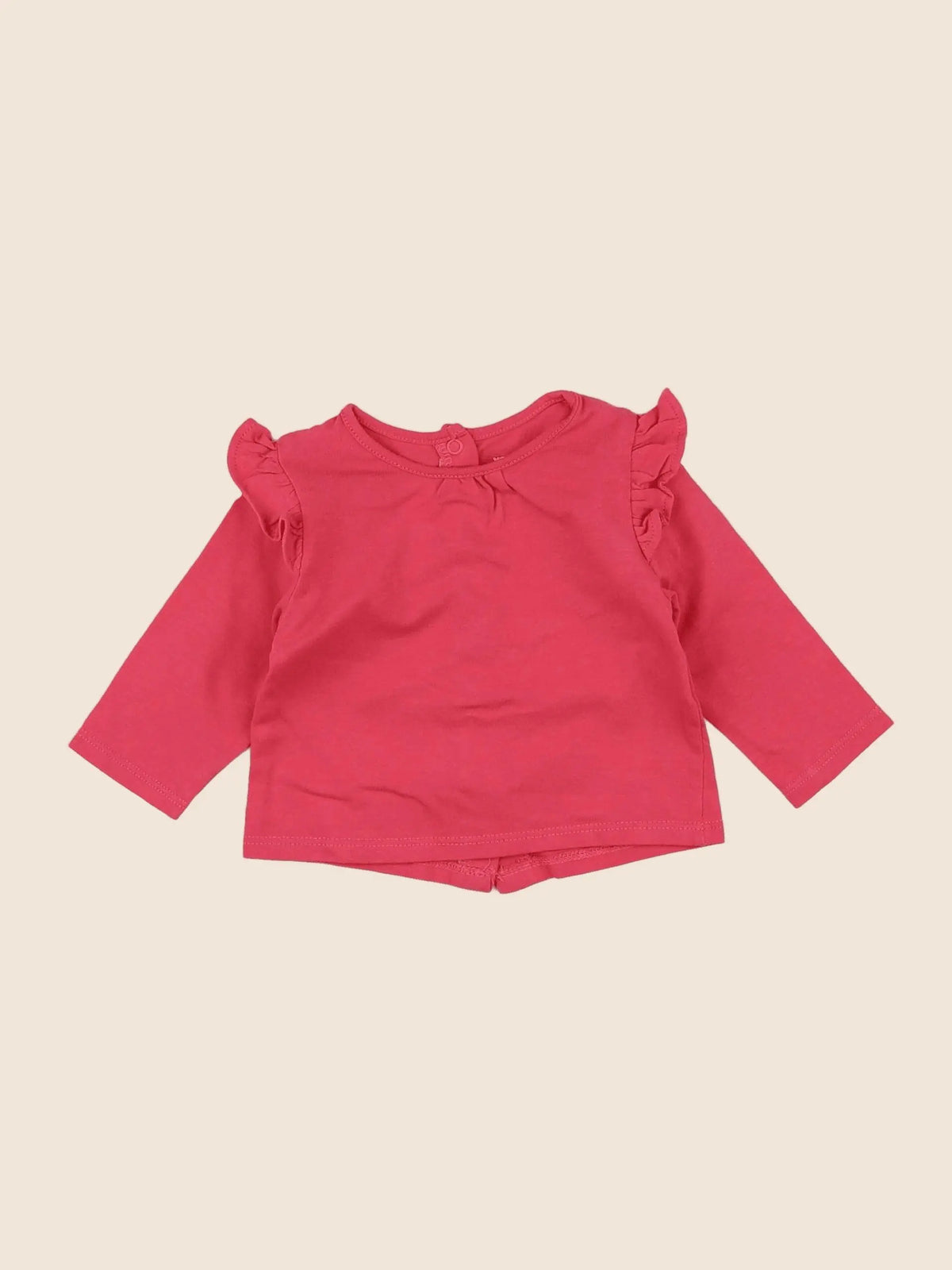 Vertbaudet - tee-shirt rose - 3 mois