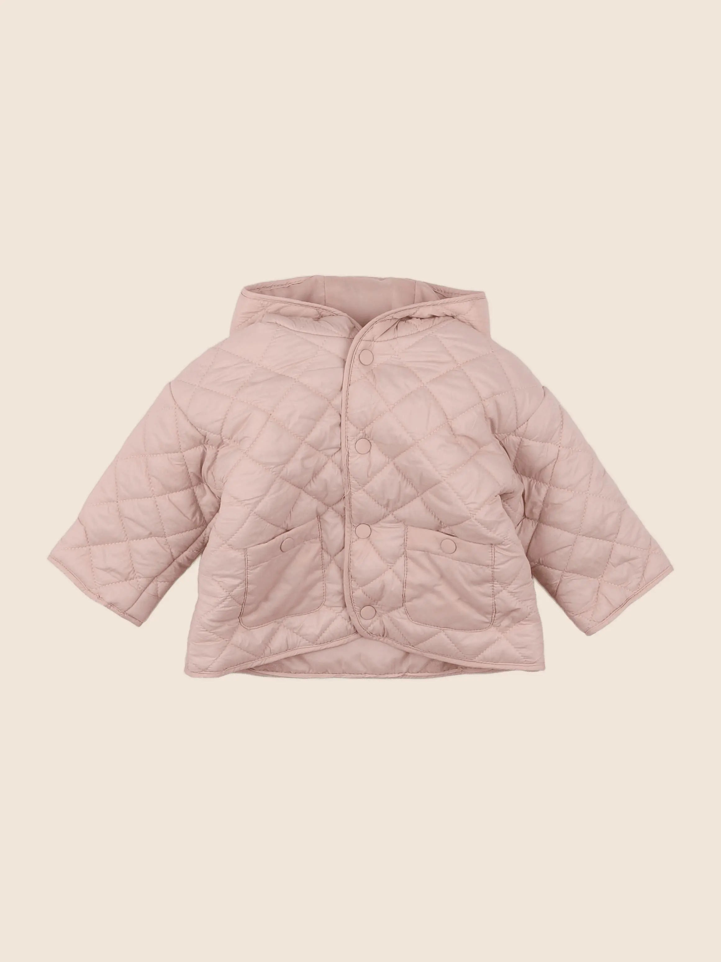 Vertbaudet - doudoune rose - 6 mois