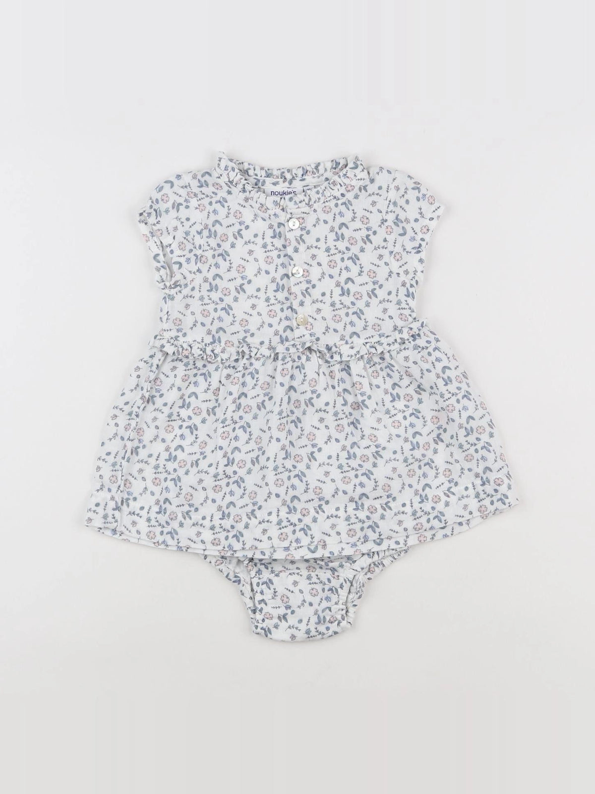 Noukie's - robe bleu - 3 mois