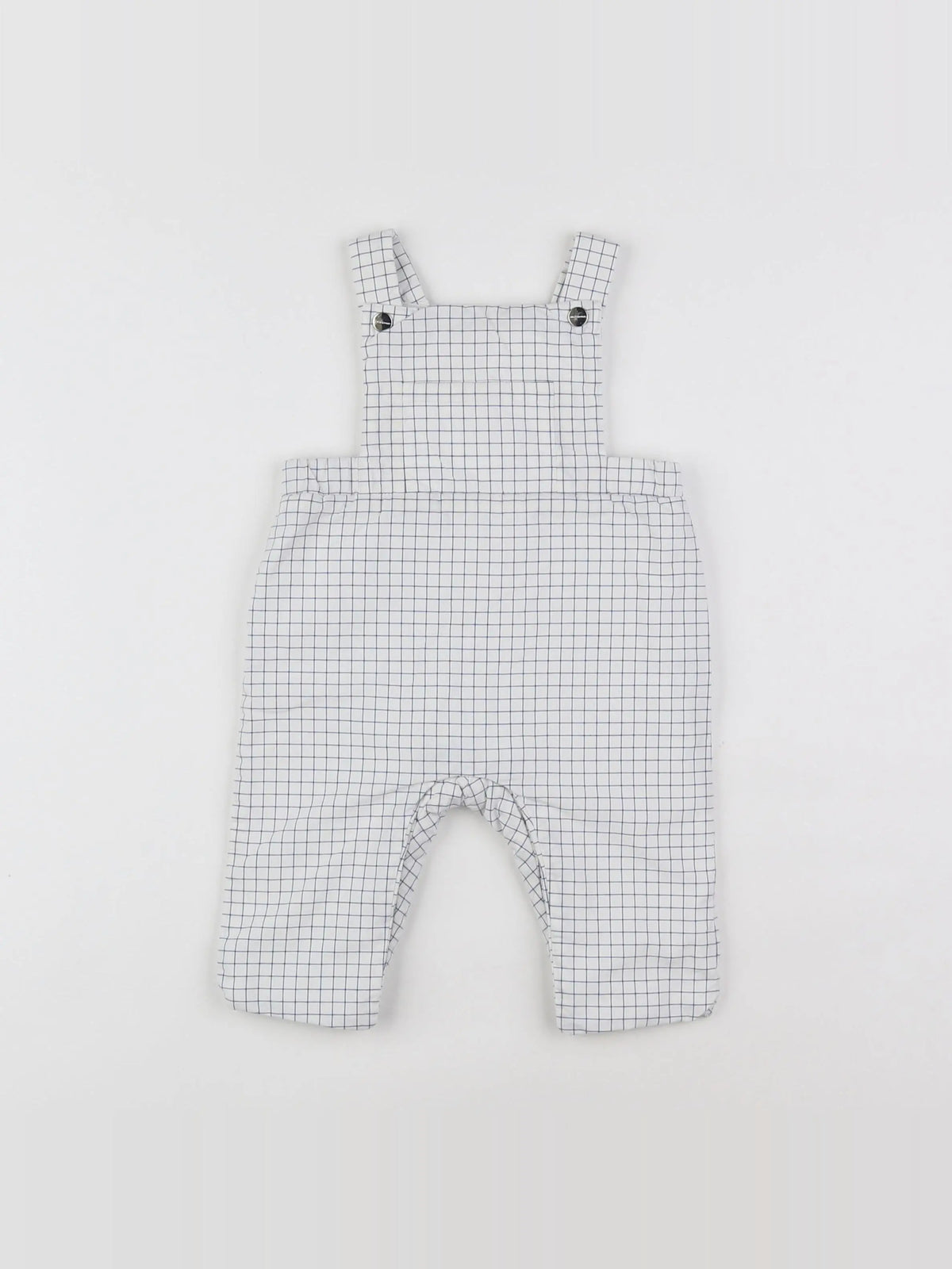 Jacadi - salopette blanc, bleu - 6 mois