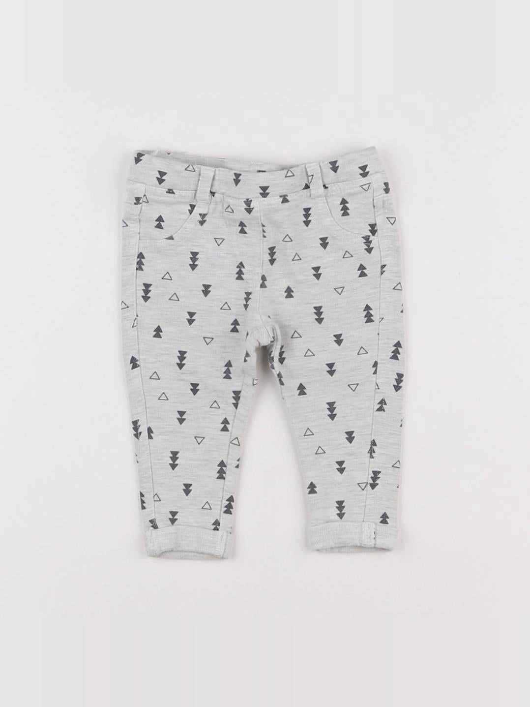 Tape à l'oeil - jegging gris - 9 mois