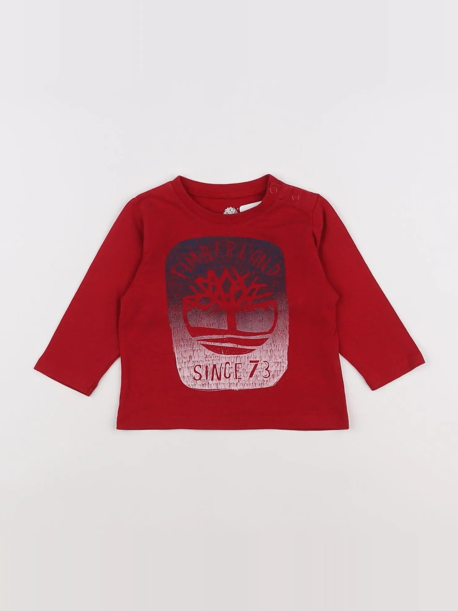 Timberland - tee-shirt rouge - 12 mois