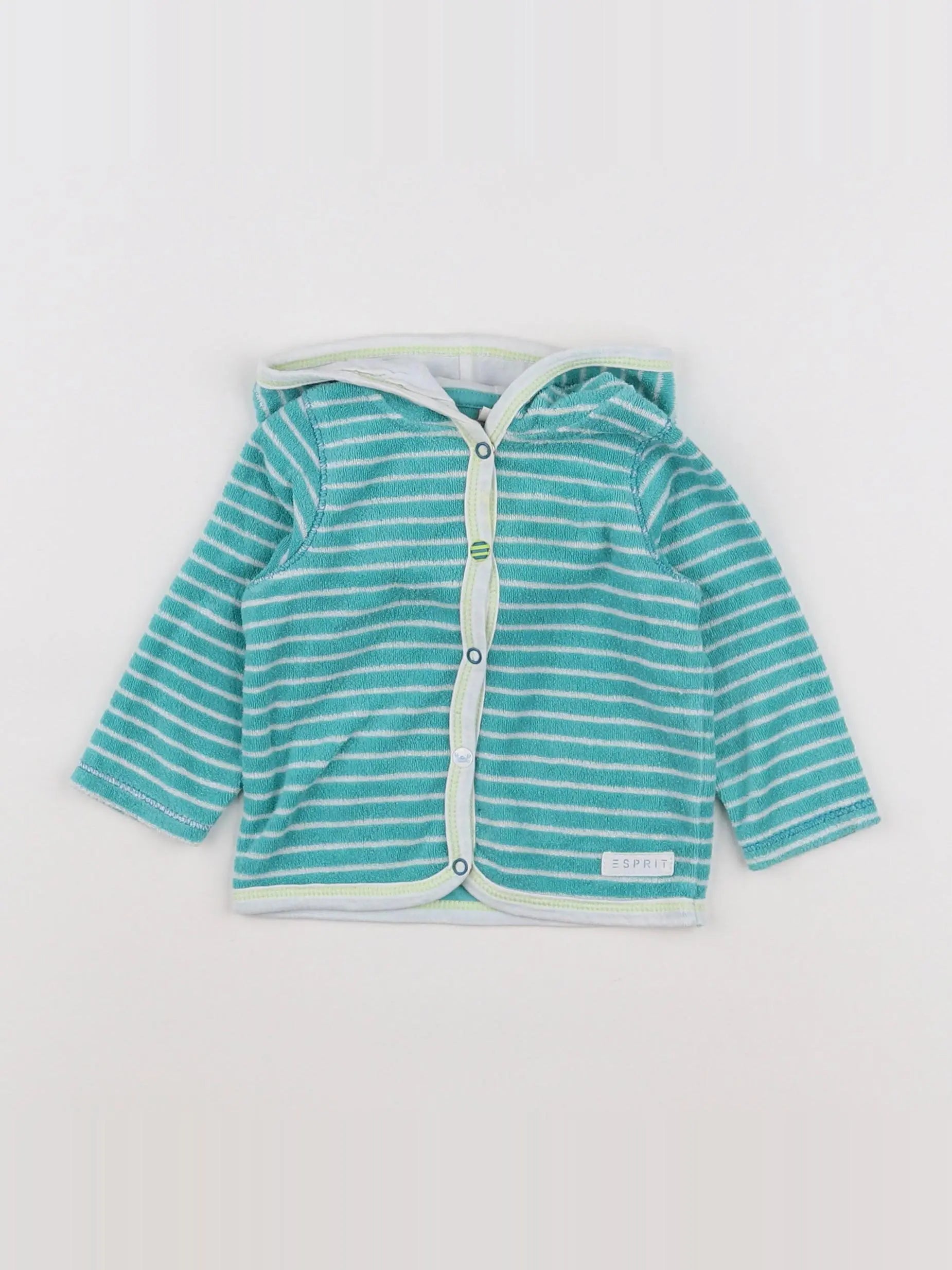 Esprit - sweat bleu, blanc - 3 mois