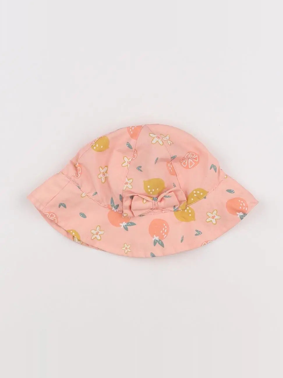 Vertbaudet - chapeau rose, orange - 12/18 mois