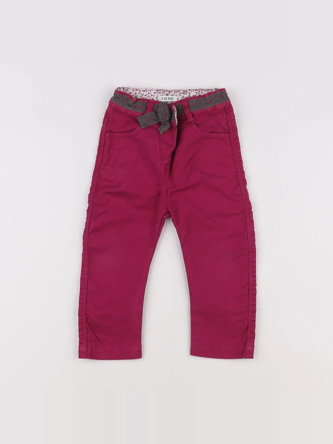 IKKS - pantalon violet - 12 mois