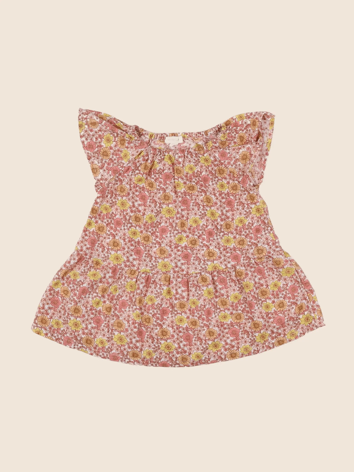 Vertbaudet - robe multicolore - 6 mois