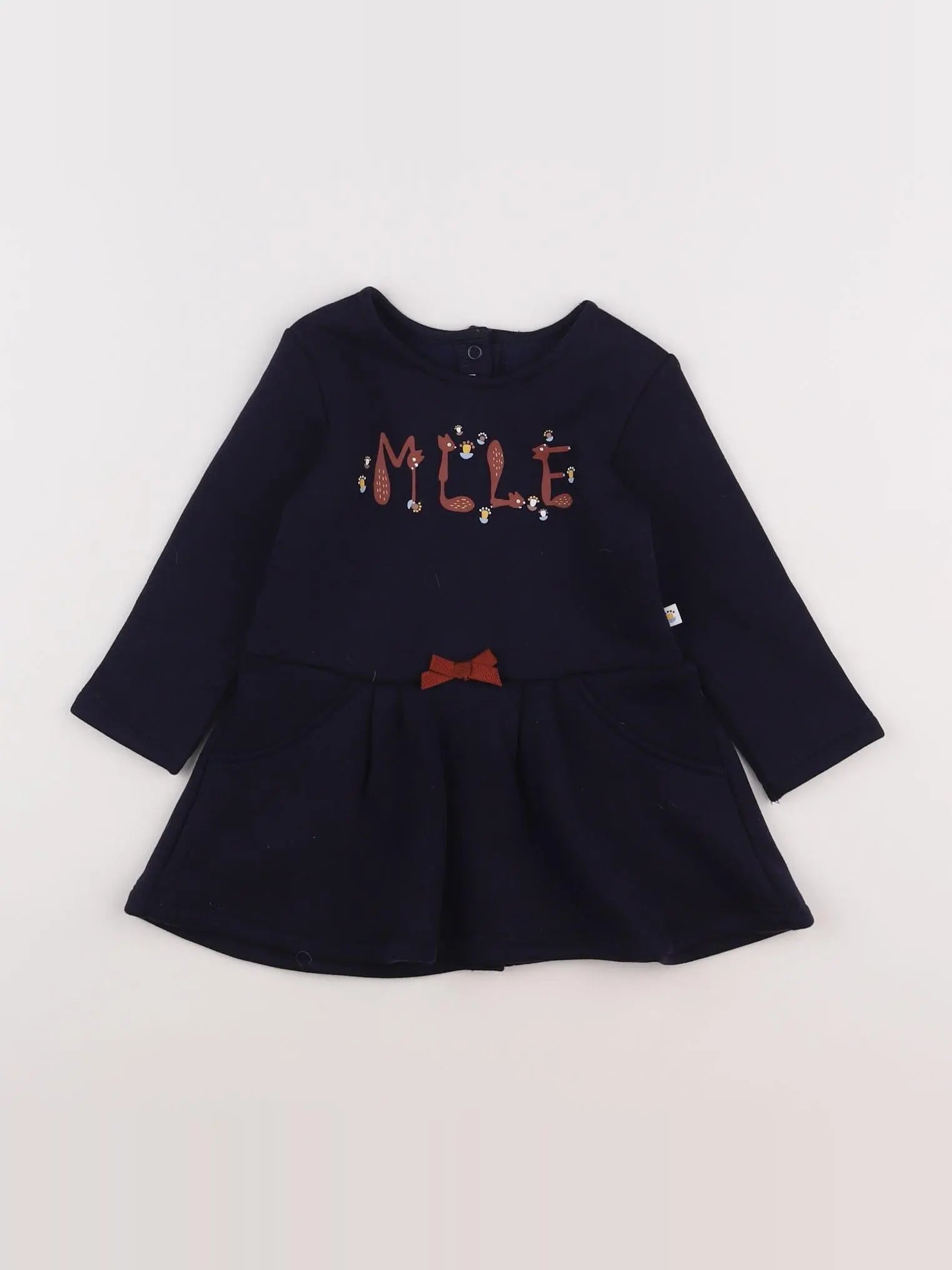 Absorba - robe bleu - 18 mois