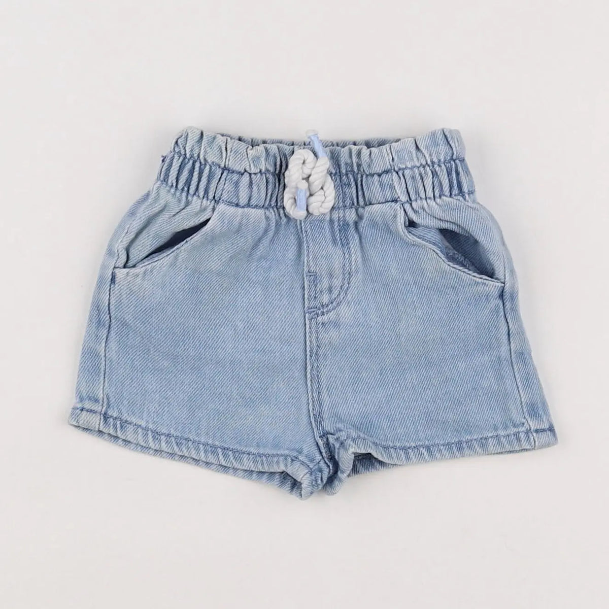 Vertbaudet - short bleu - 3 mois