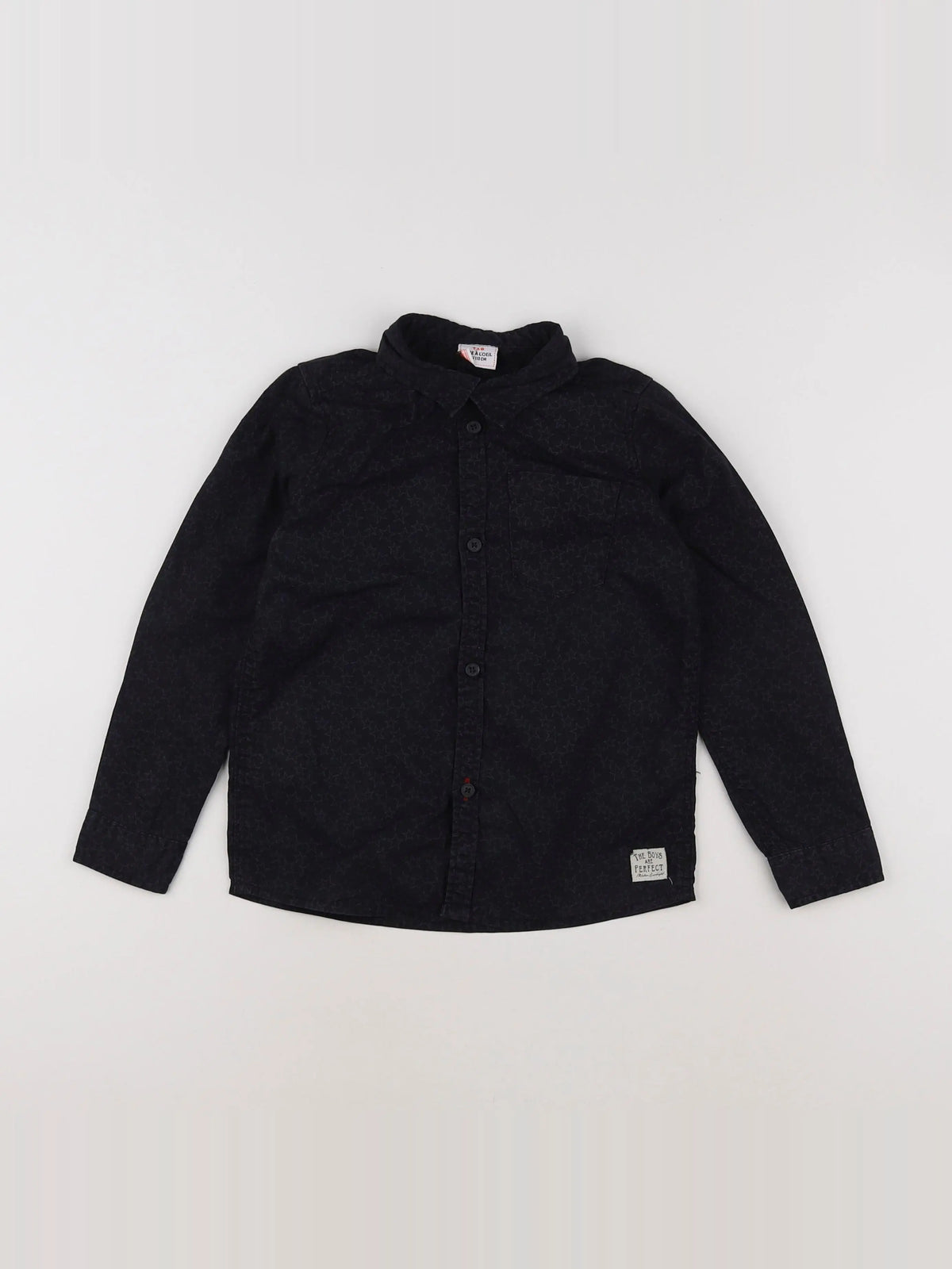 Tape à l'oeil - chemise noir - 5 ans