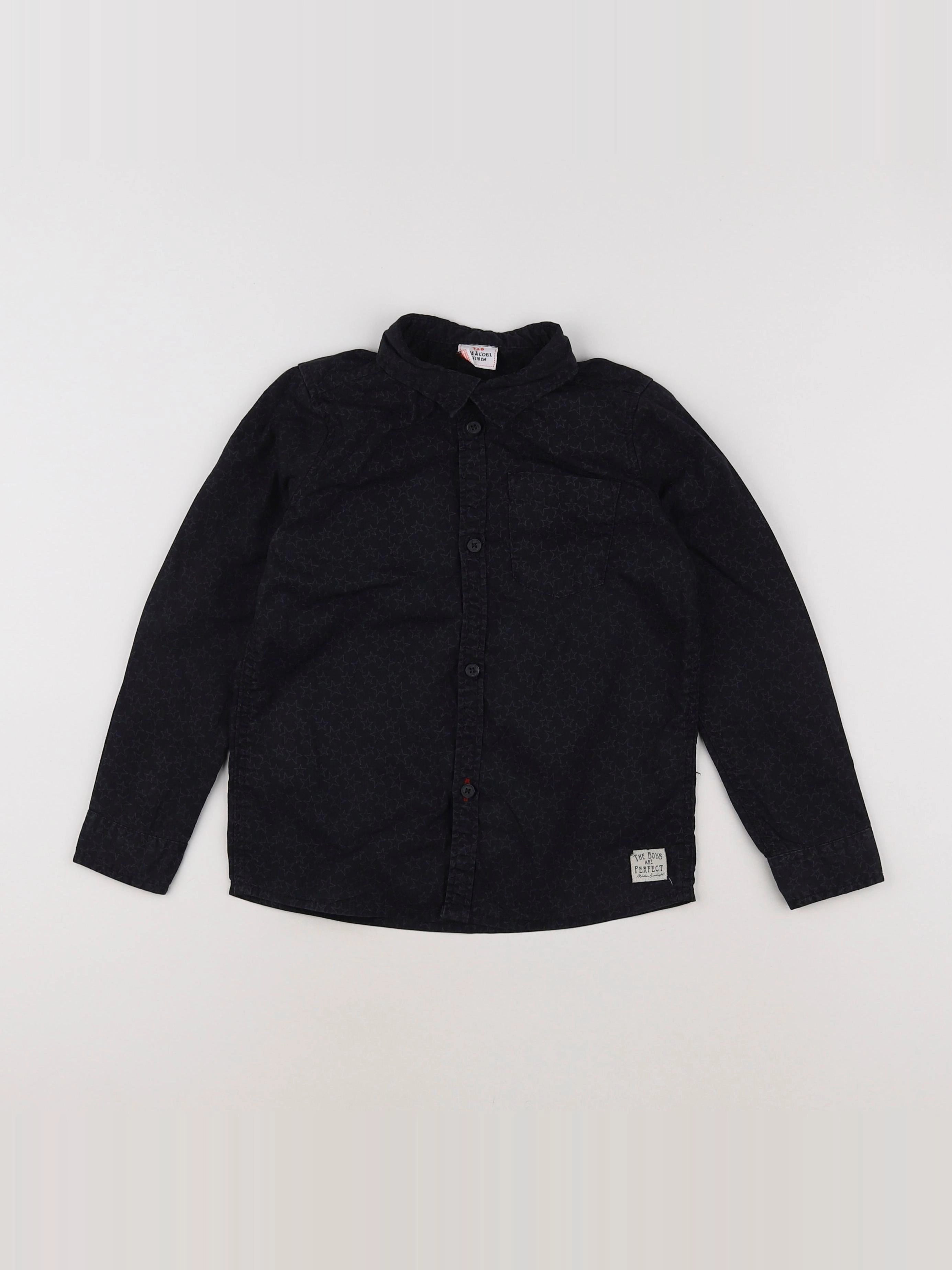 Tape à l'oeil - chemise noir - 5 ans