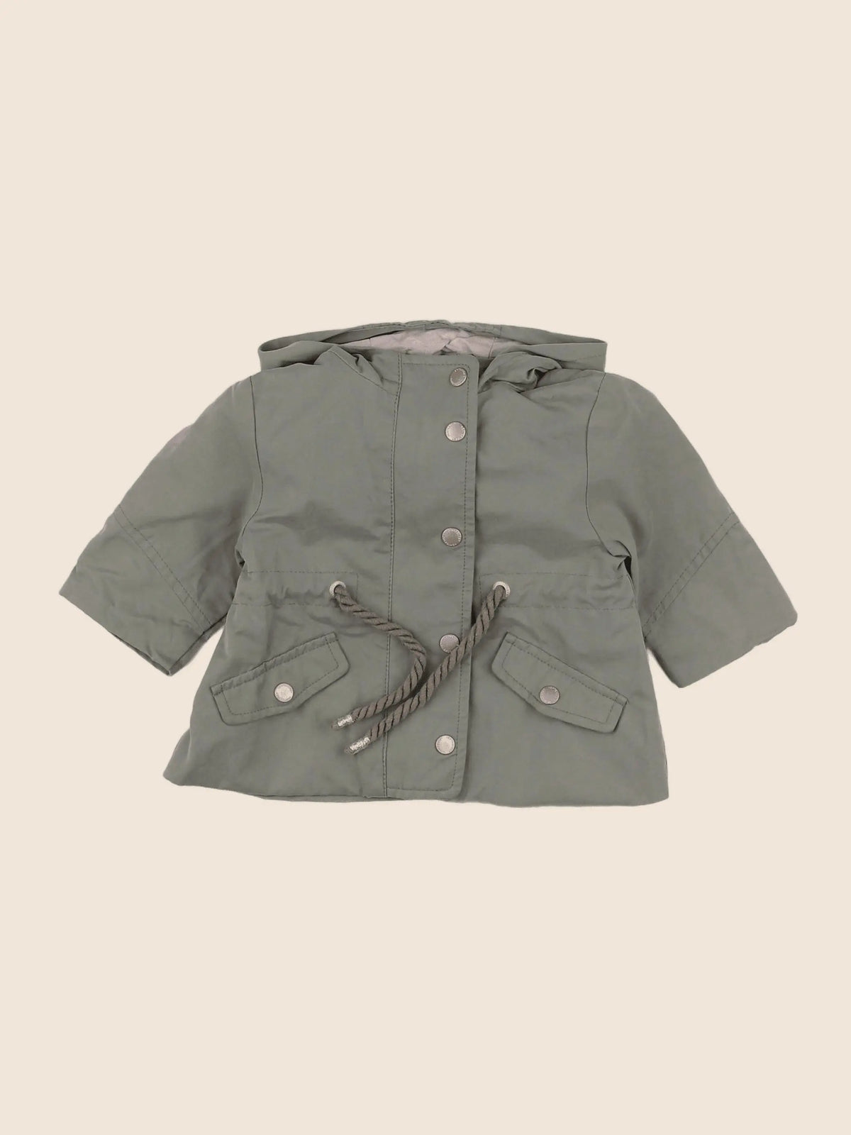Vertbaudet - manteau taupe - 3 mois