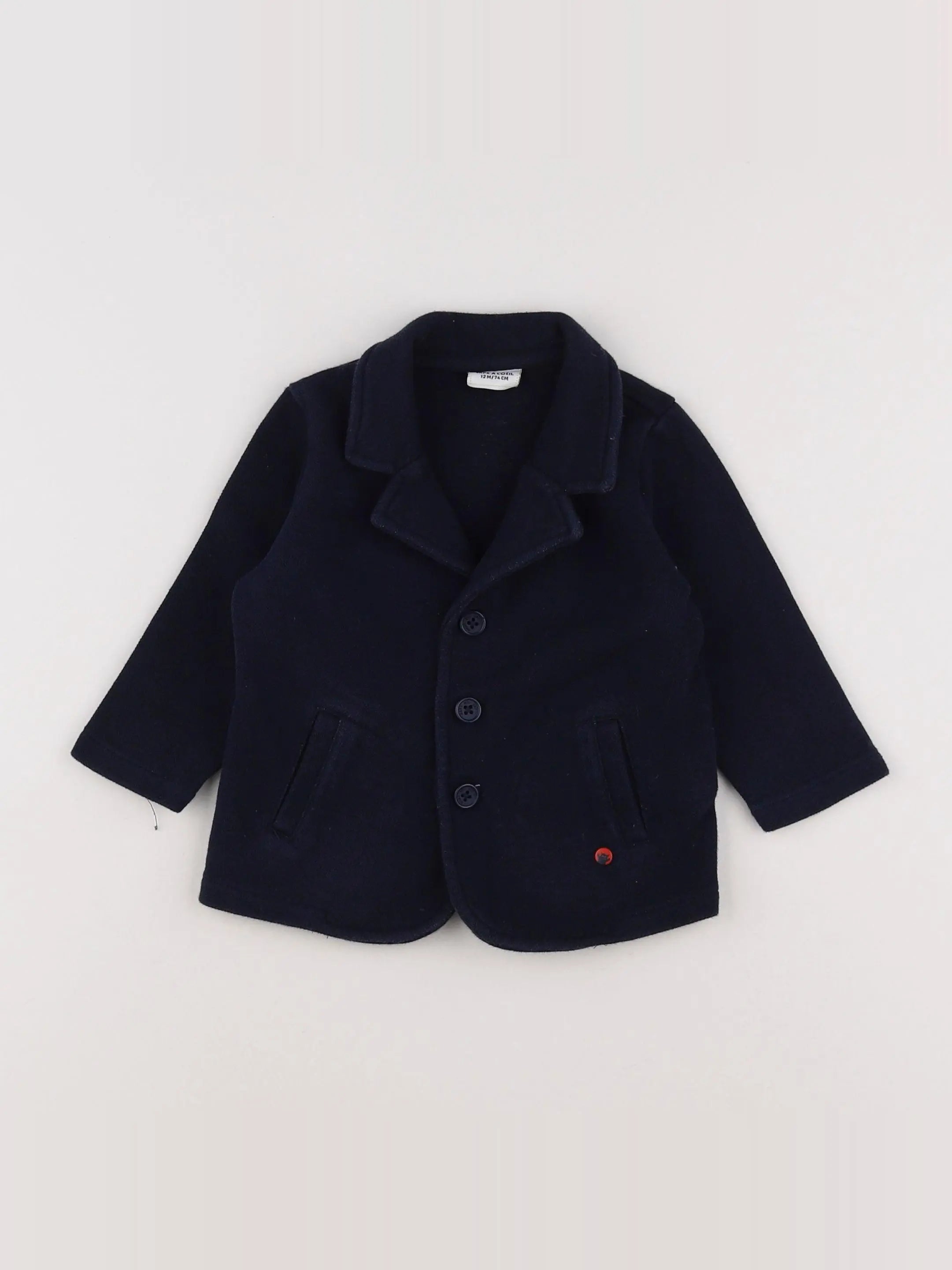 Tape à l'oeil - veste bleu - 12 mois