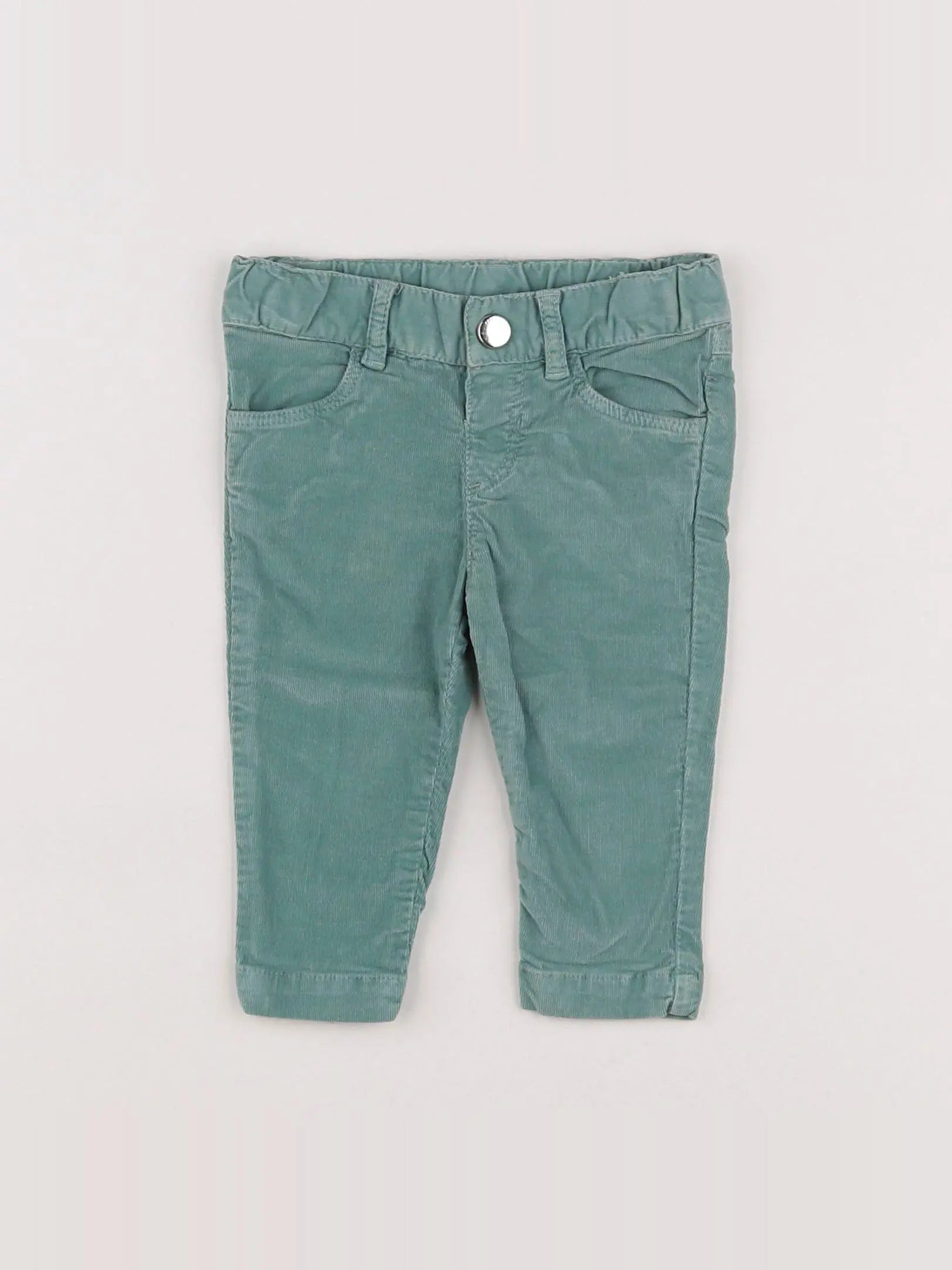 Zara - pantalon vert - 3/6 mois
