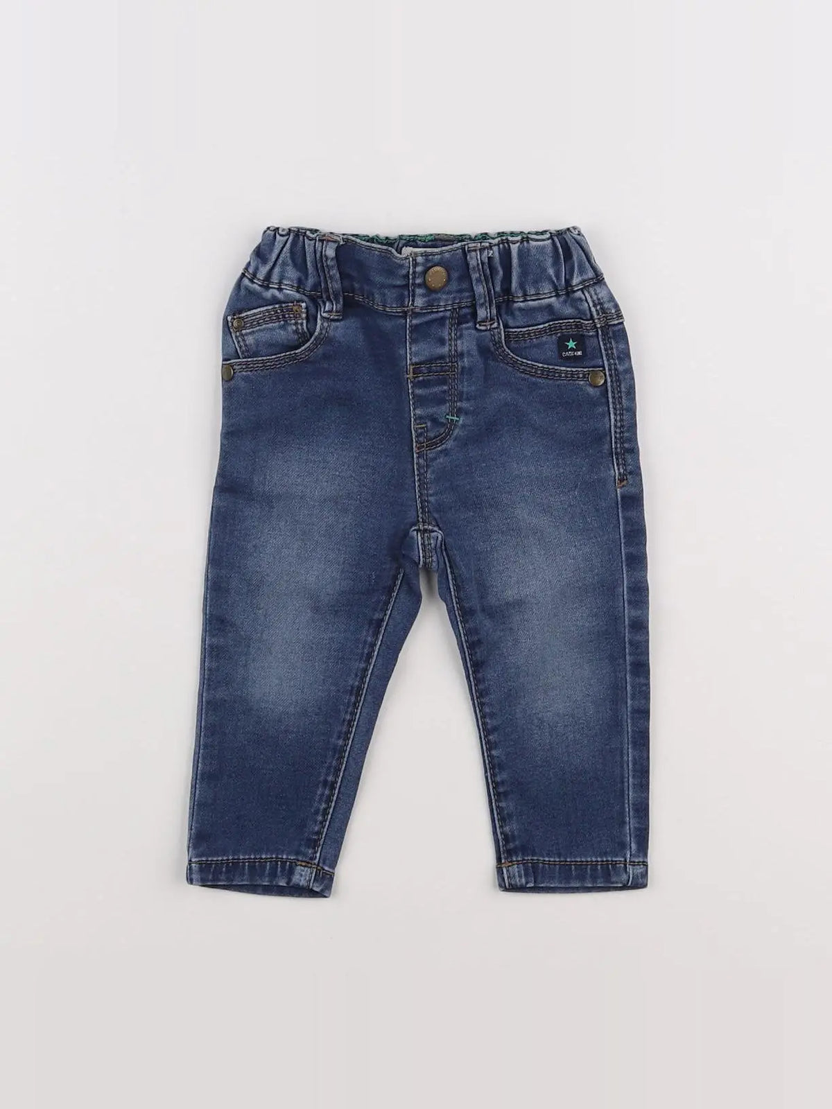 Catimini - jegging bleu - 6 mois