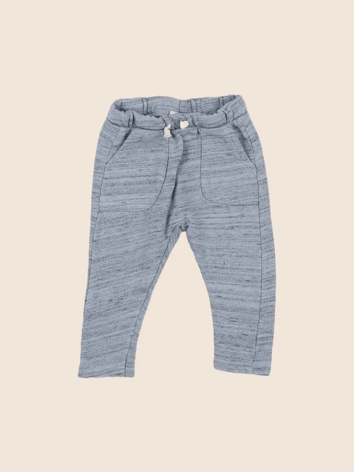 Zara - jogging bleu - 3/6 mois