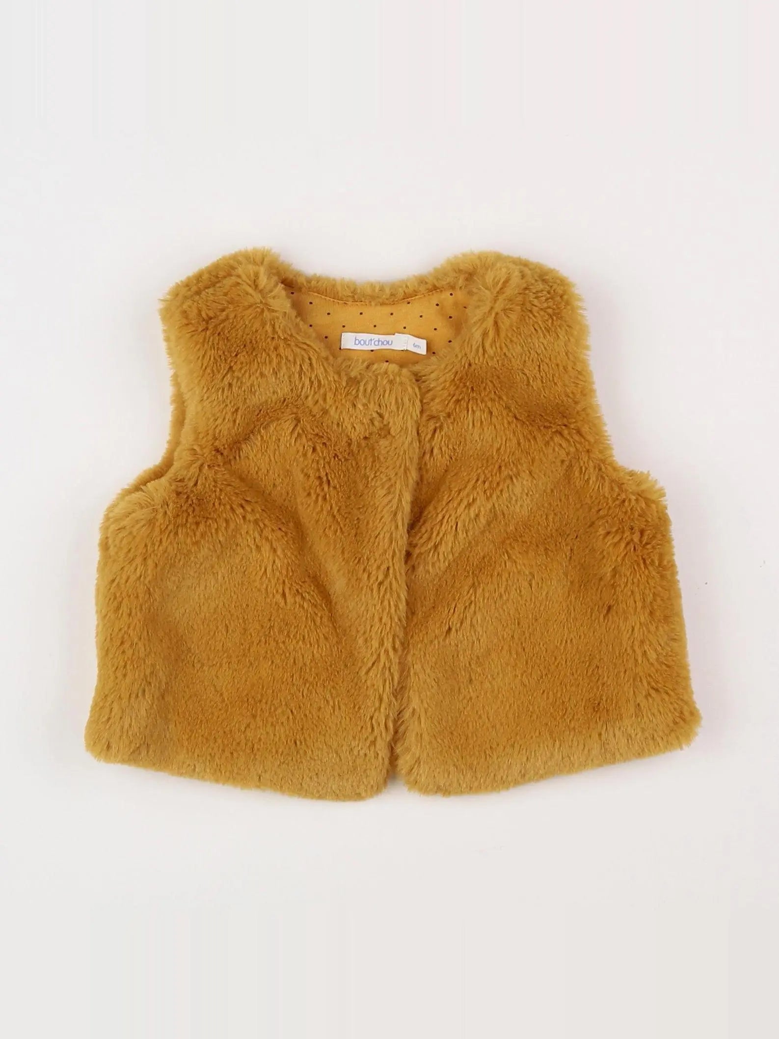 Boutchou - gilet jaune - 6 mois
