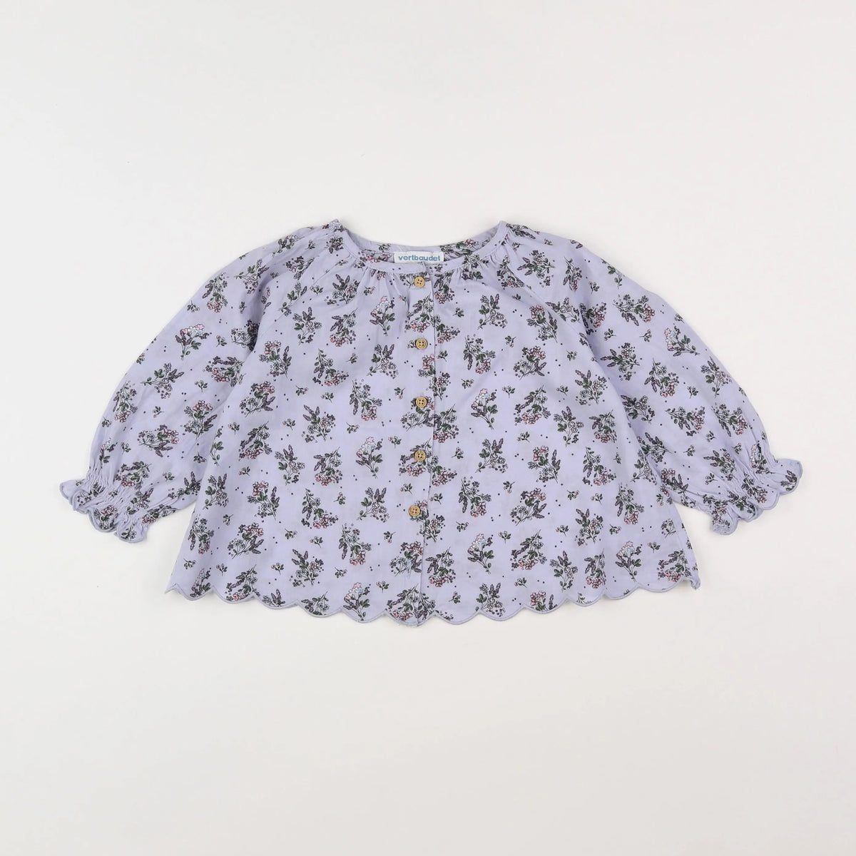 Vertbaudet - blouse violet - 18 mois