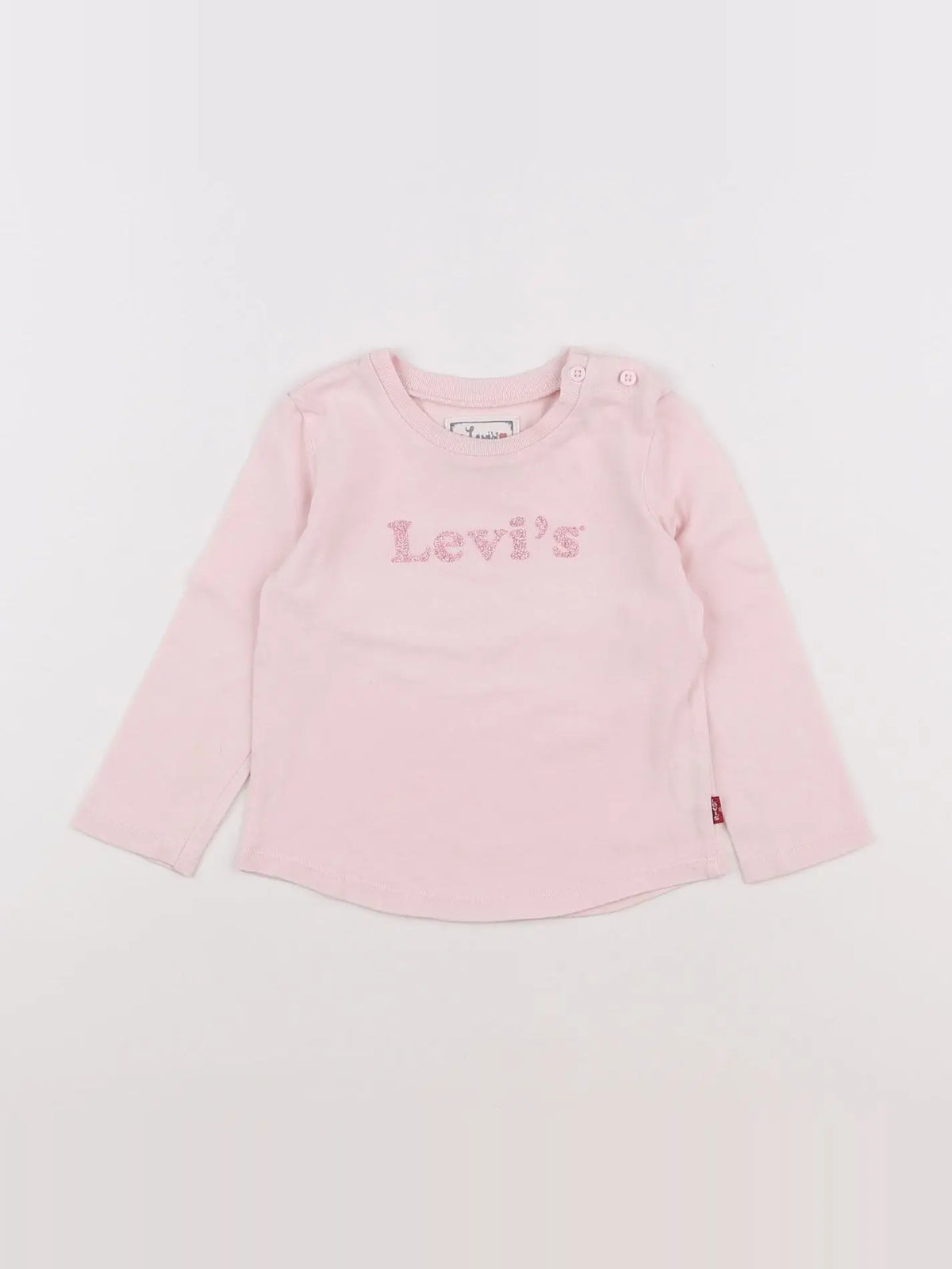 Levi's - tee-shirt rose - 18 mois