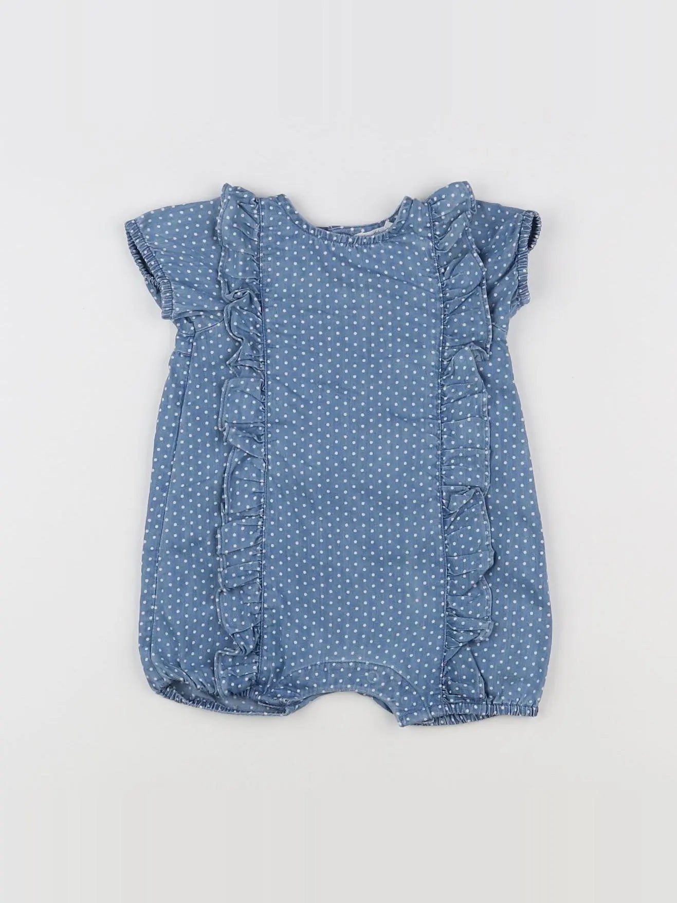 Boutchou - combinaison bleu - 3 mois