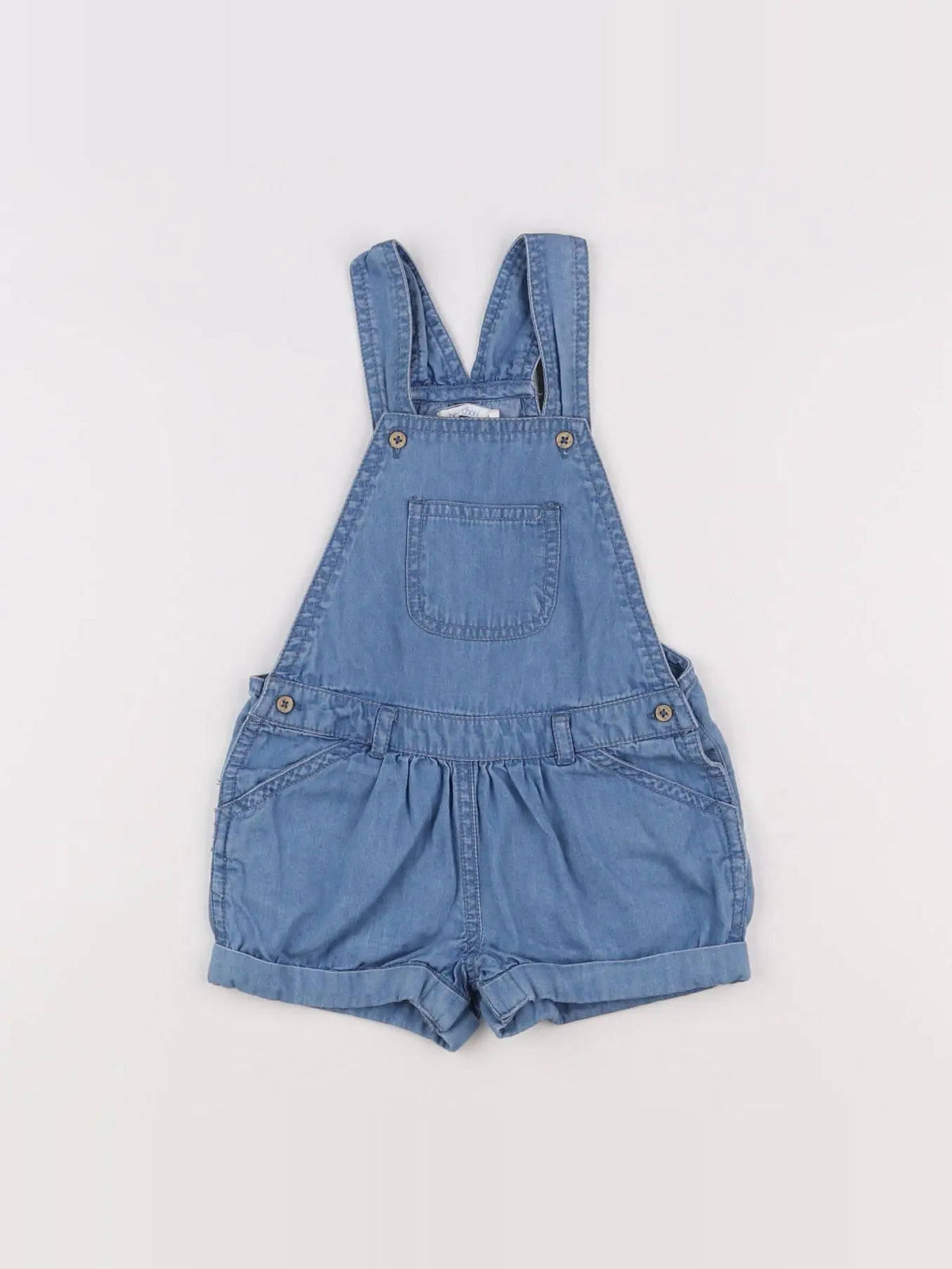 Boutchou - salopette bleu - 12 mois